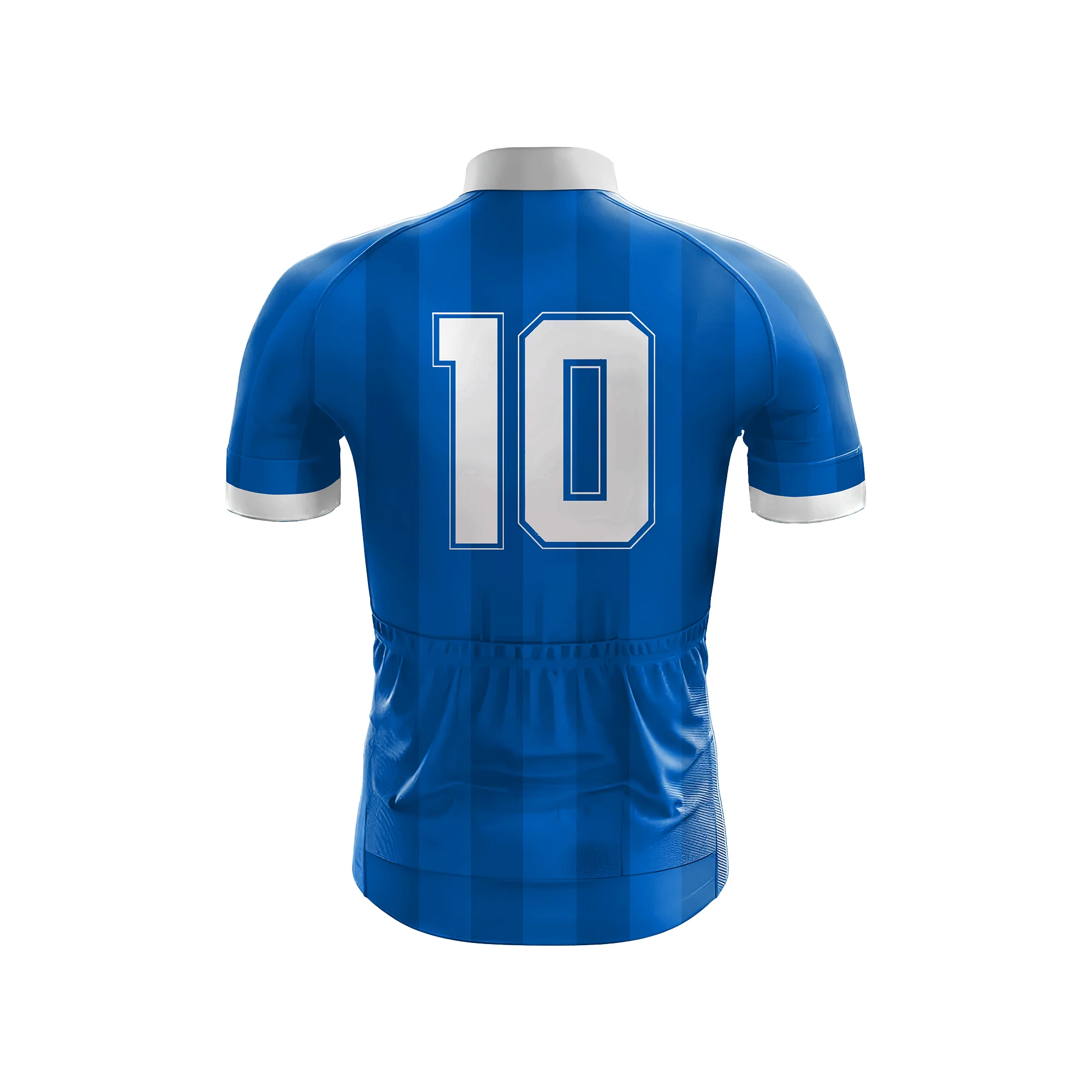 1986 Argentina away Men's Short Sleeve Cycling Kit - Image 4