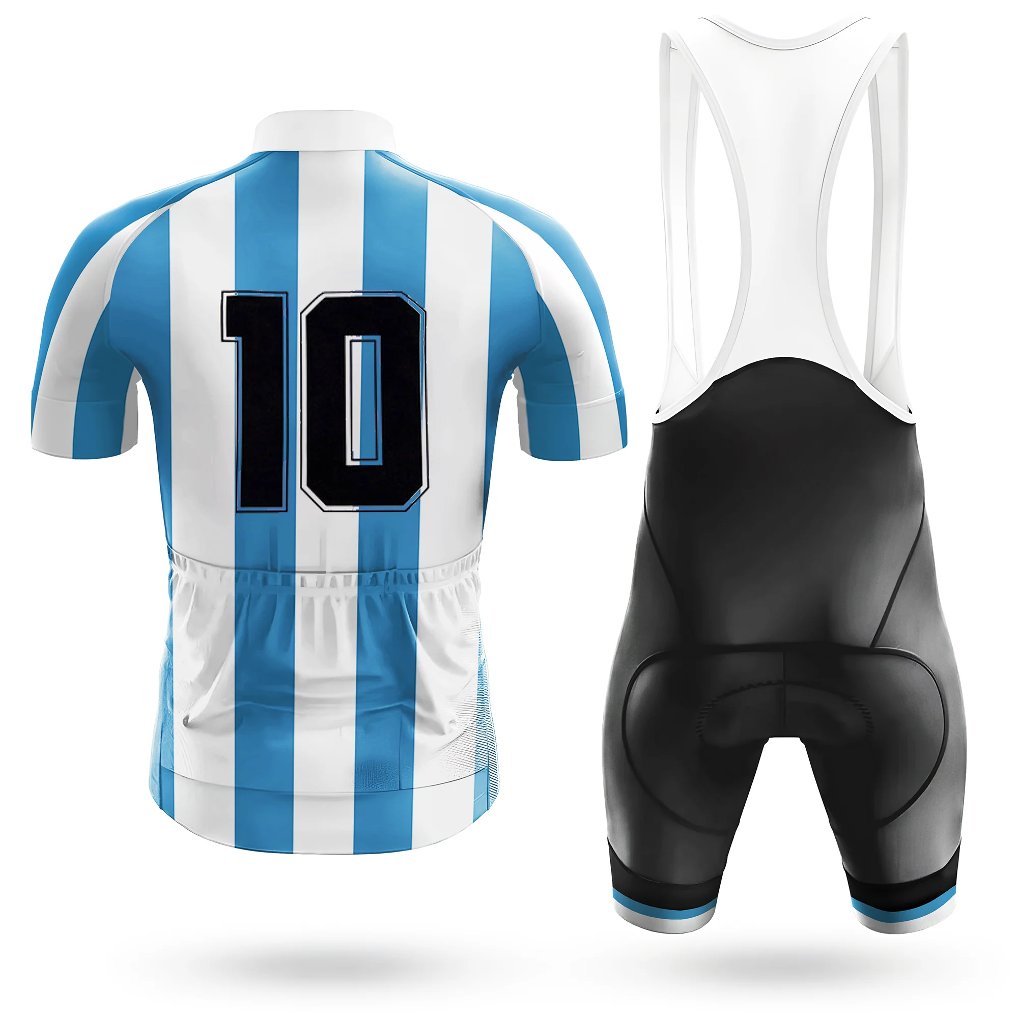 1986 ARGENTINA HOME JERSEY Men's Cycling Kit - Image 2