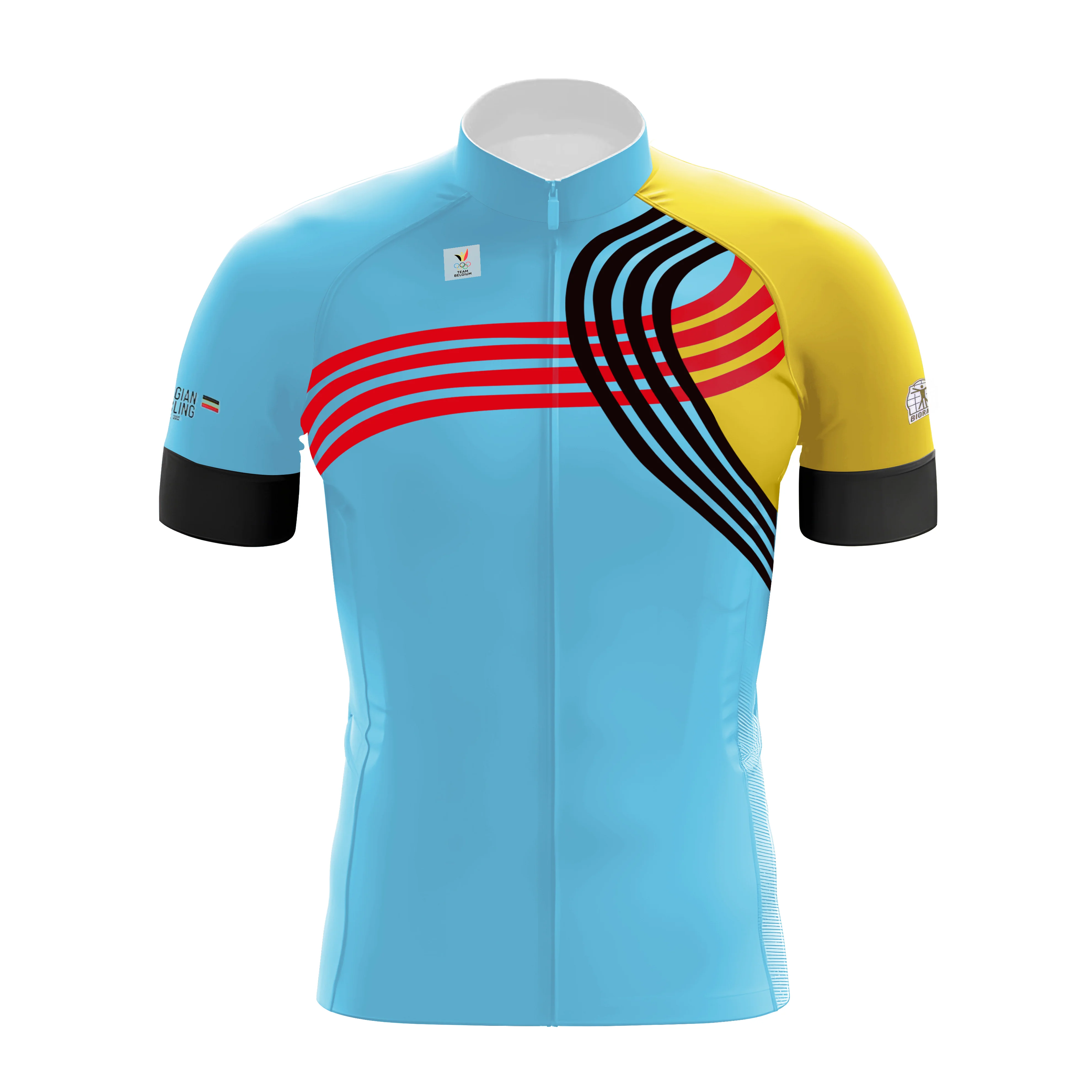 2025 Belgian National Team Cycling Jersey Men's Cycling Kit - Image 3