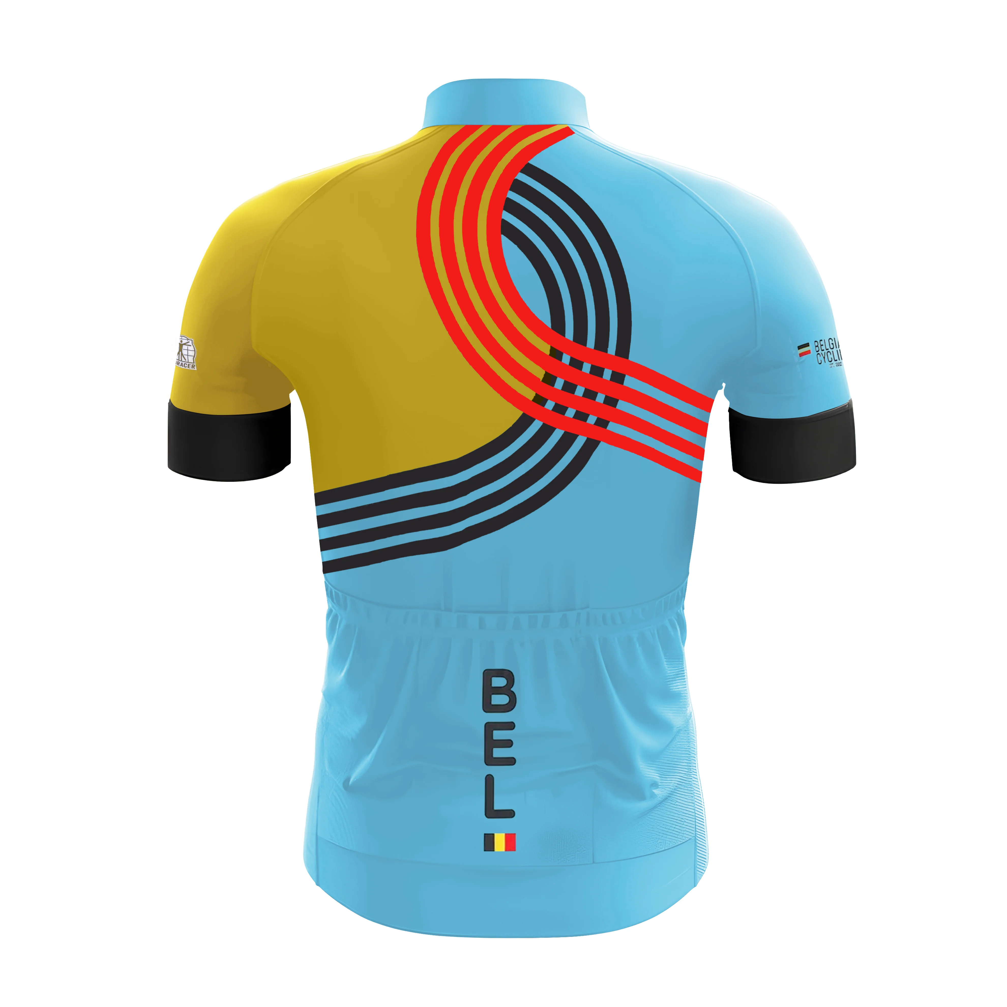 2025 Belgian National Team Cycling Jersey Men's Cycling Kit - Image 4