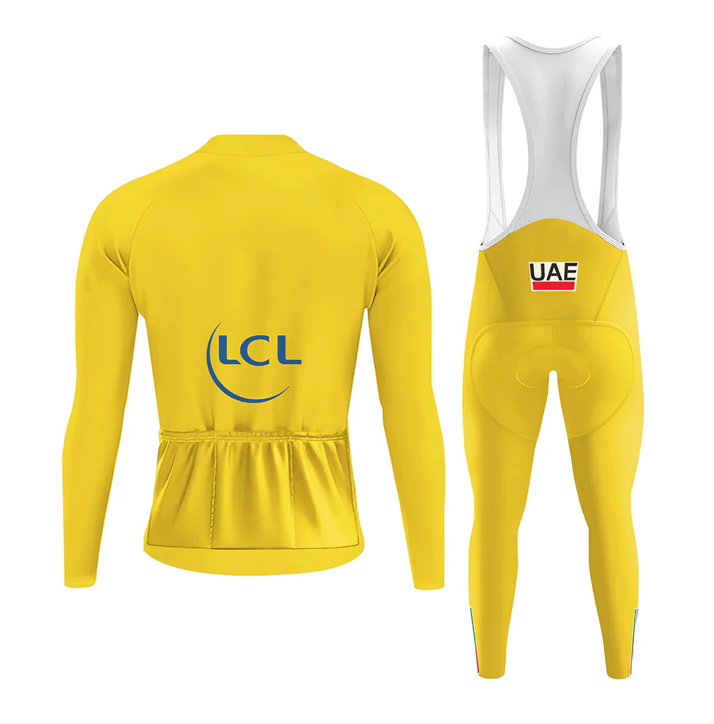 2025 UAE Team Men's Long Sleeve Cycling Kit - Image 2