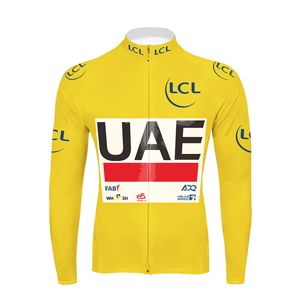 2025 UAE Team Men's Long Sleeve Cycling Kit - Image 3