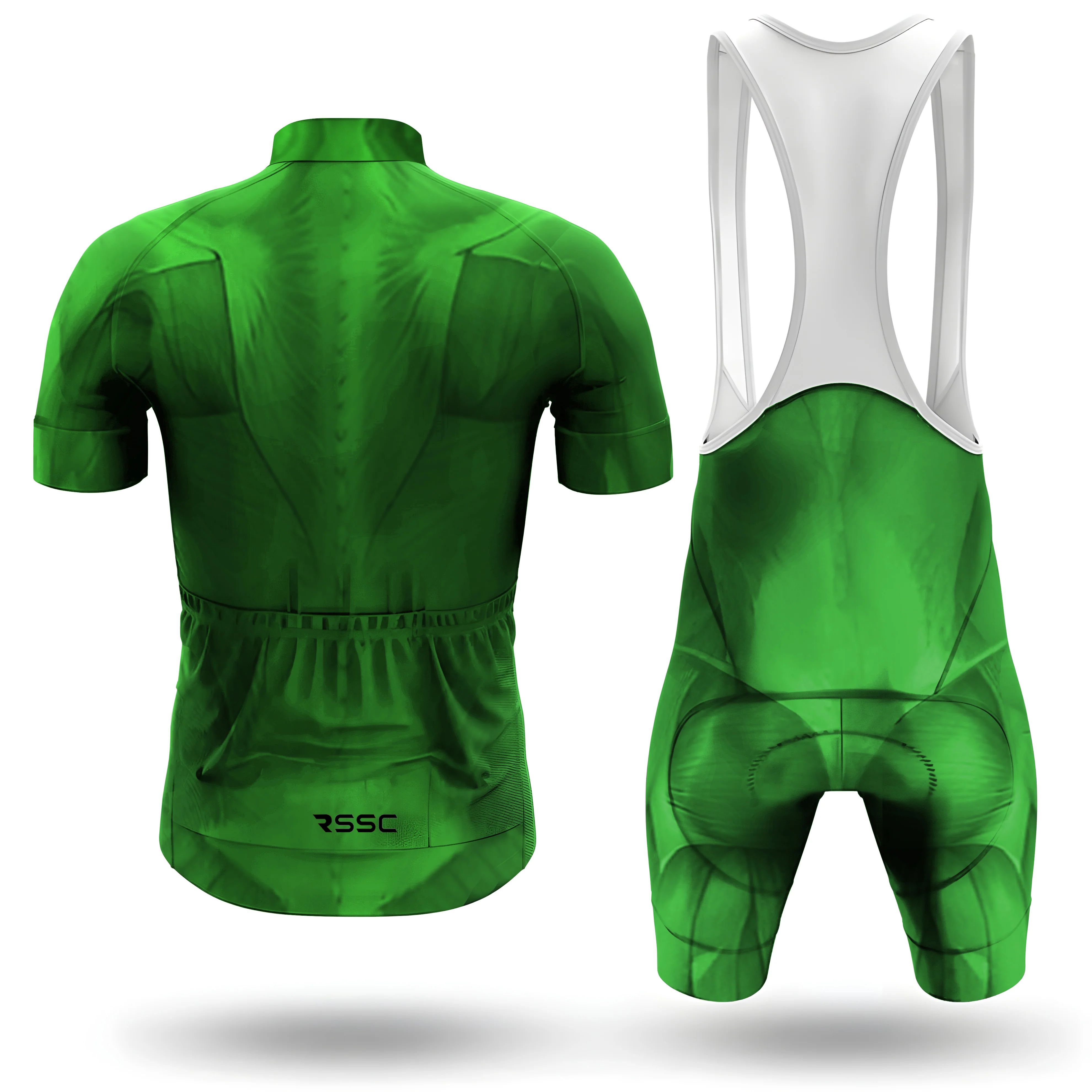 3D Green Muscle Men's Cycling Kit - Image 2