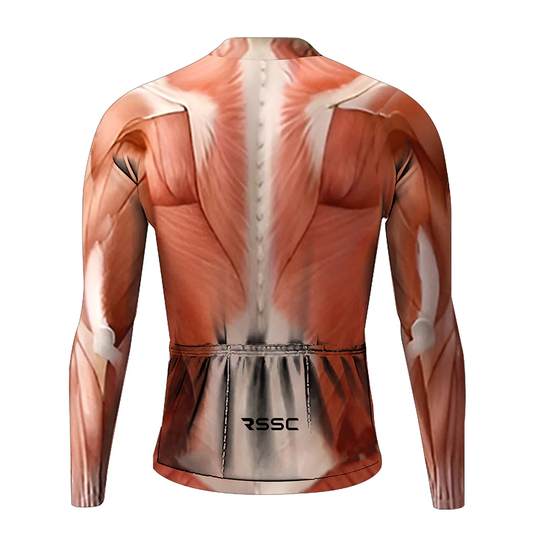 3D Muscle Men's Long Sleeve Cycling Kit - Image 4