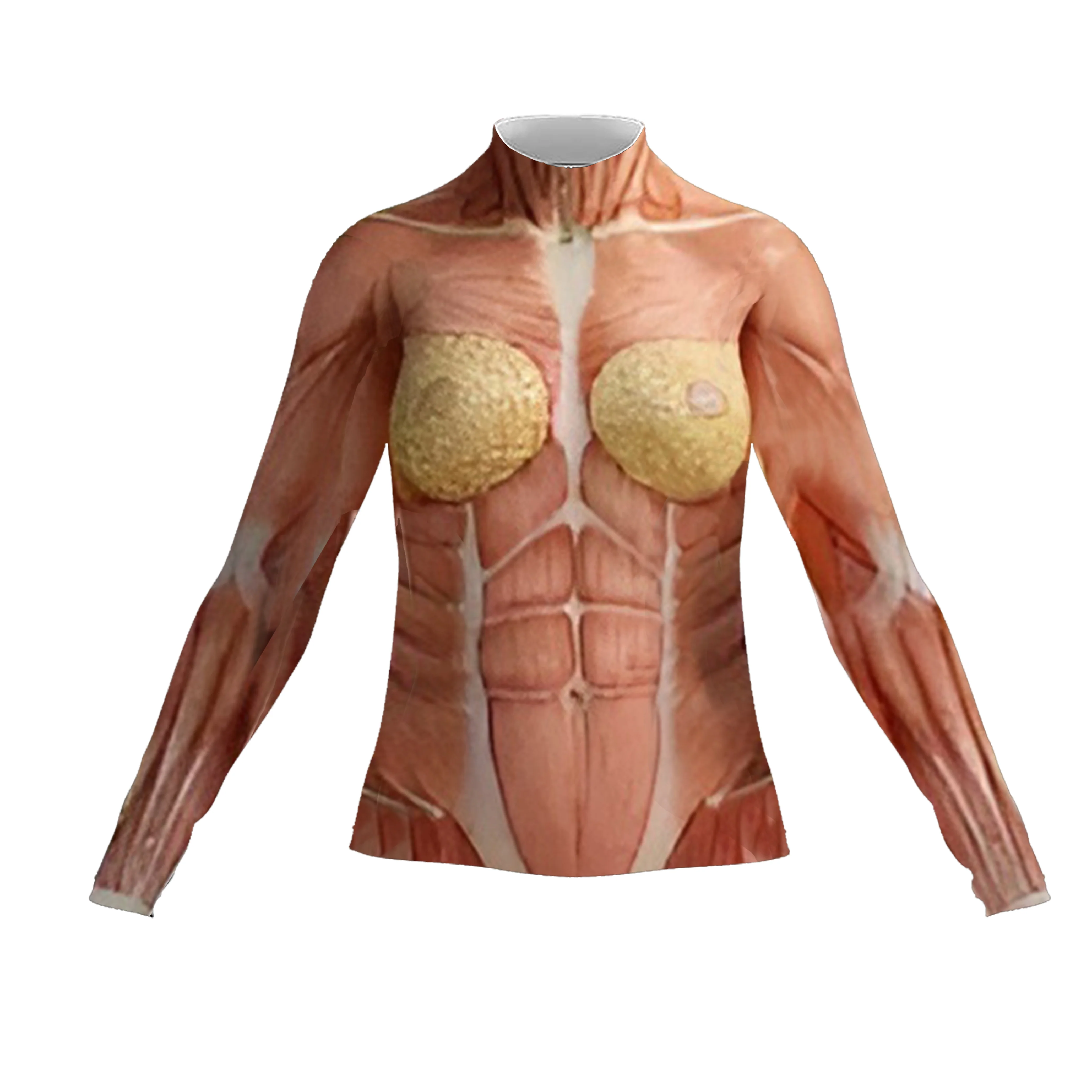 3D Muscle Women's Long Sleeve Cycling Kit - Image 3