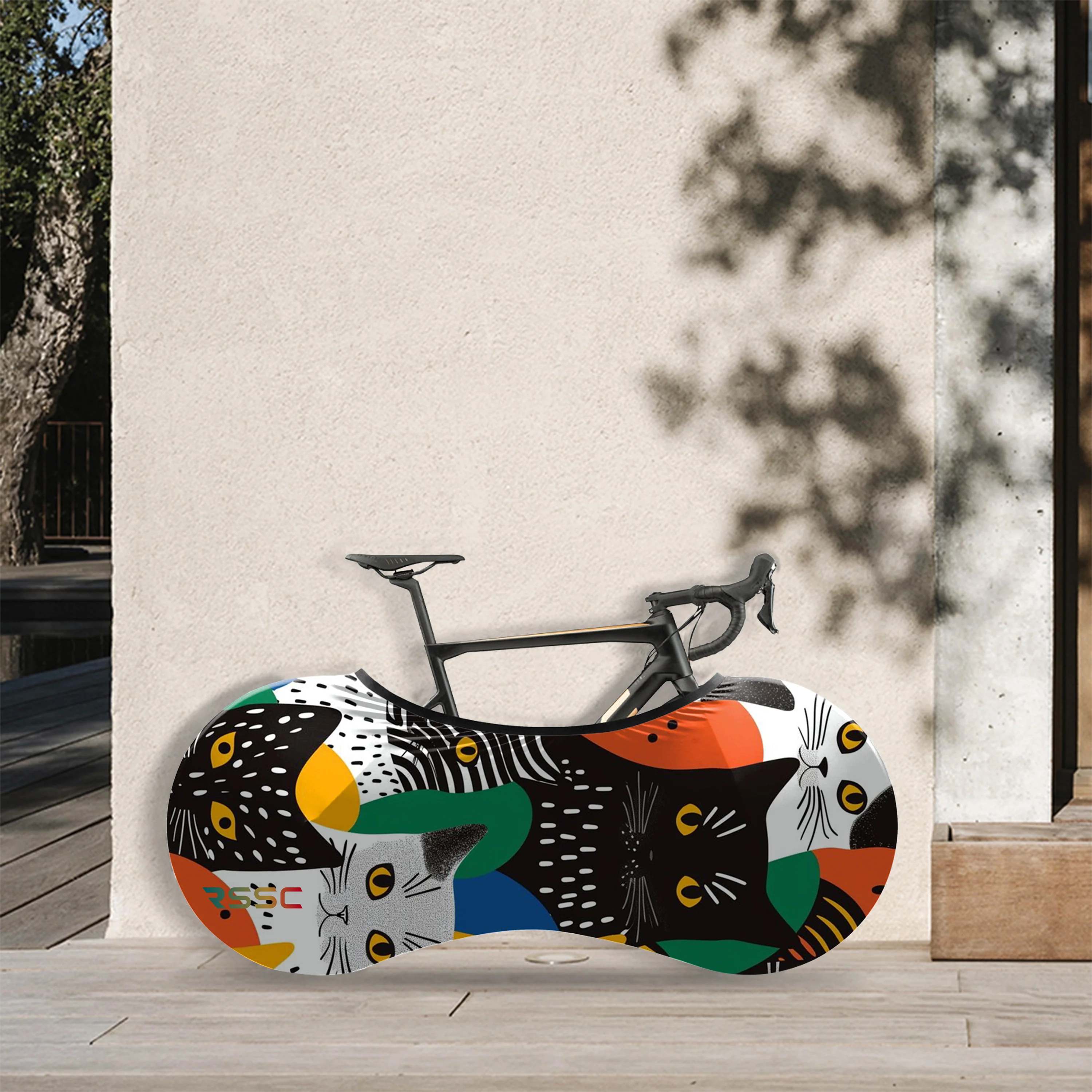 A Bunch Of Cats Bicycle Wheels Cover - Image 2