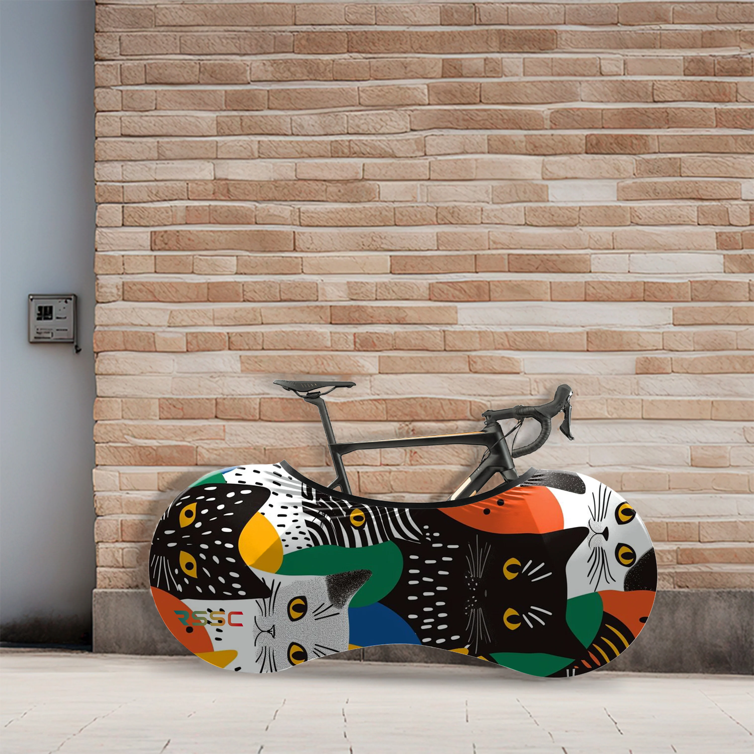 A Bunch Of Cats Bicycle Wheels Cover - Image 3