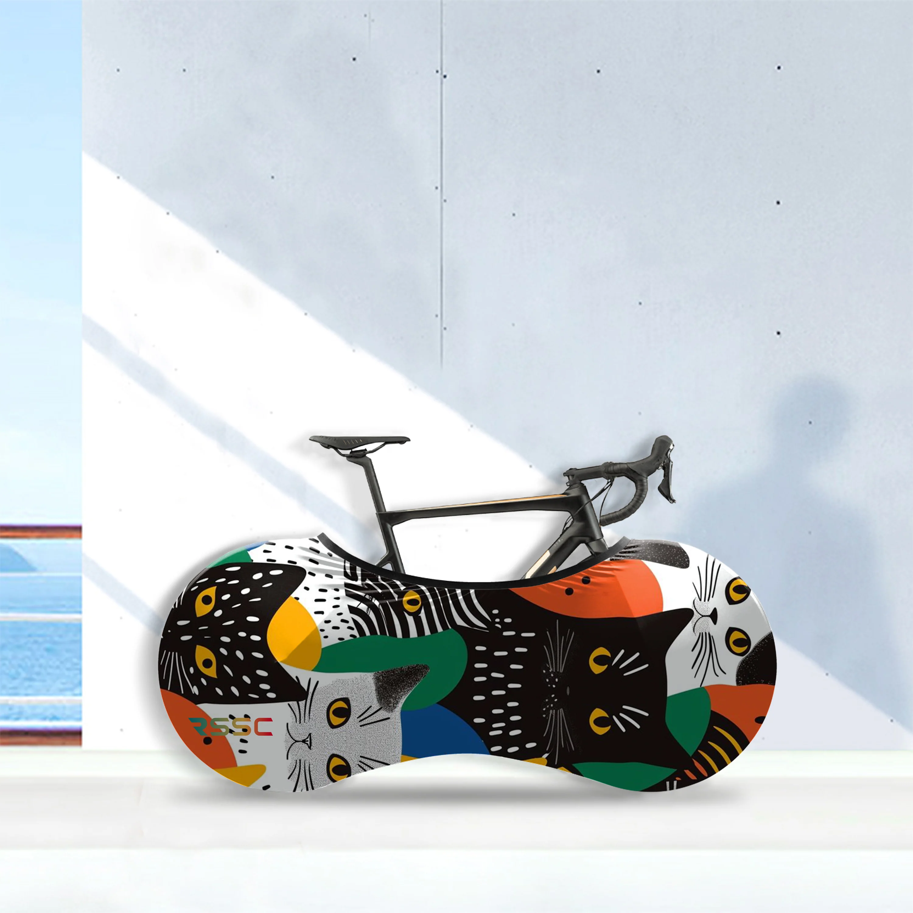 A Bunch Of Cats Bicycle Wheels Cover - Image 5