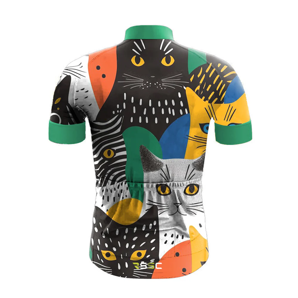 A Bunch Of Cats Men's Cycling Kit - Image 4