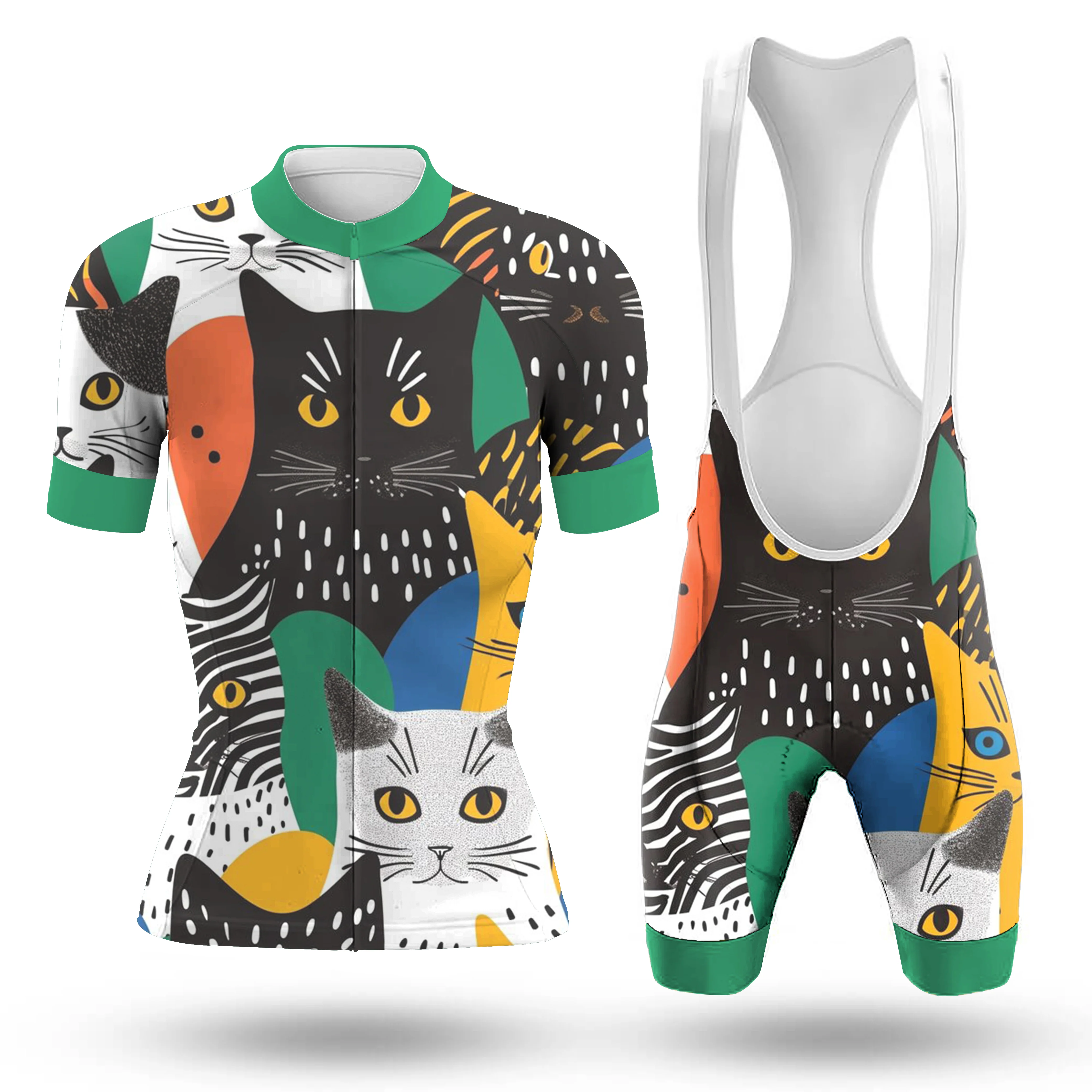 A Bunch Of Cats Women's Short Sleeve Cycling Kit