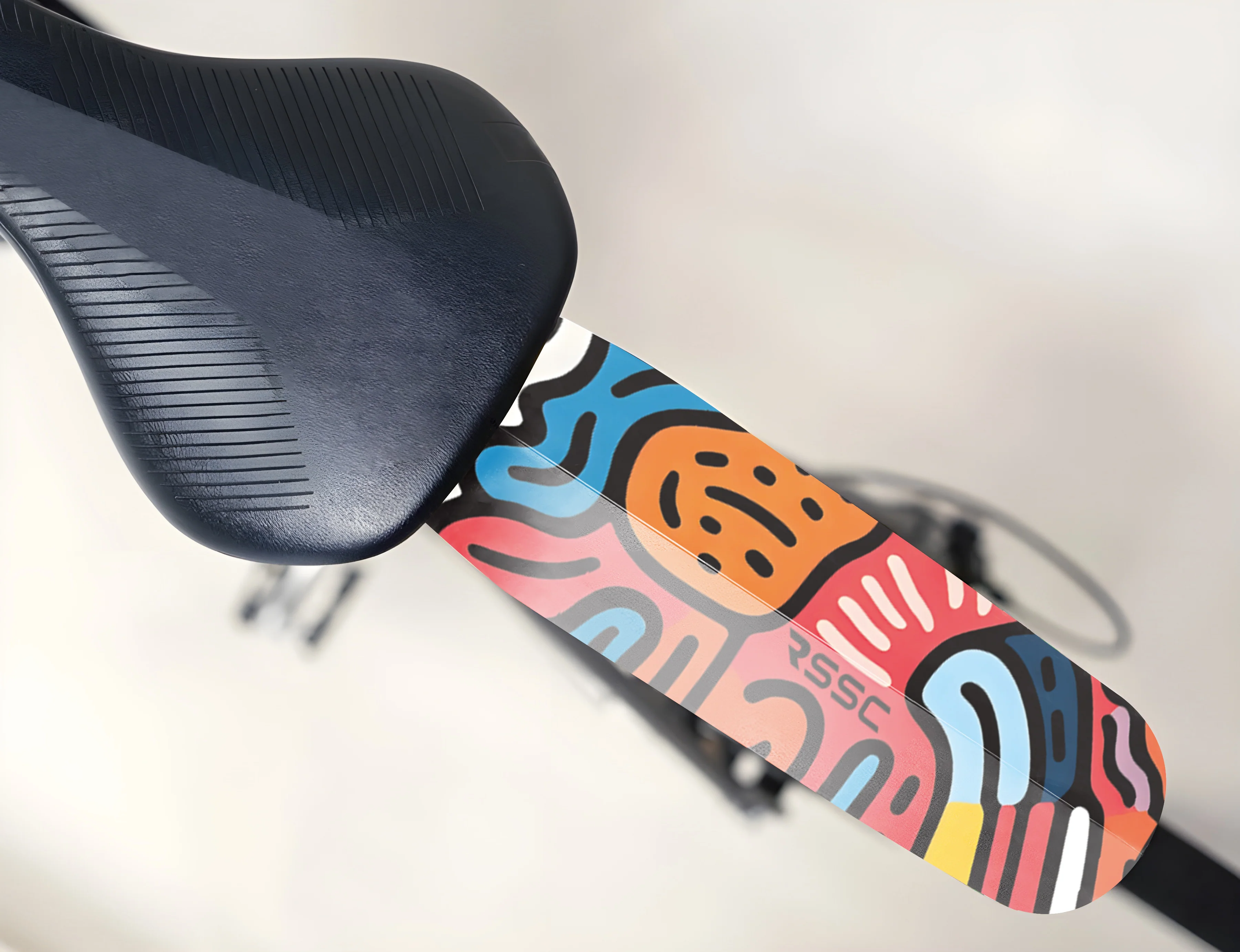 A Series Full Of Characters Bicycle Saddle Mudguard - Image 3
