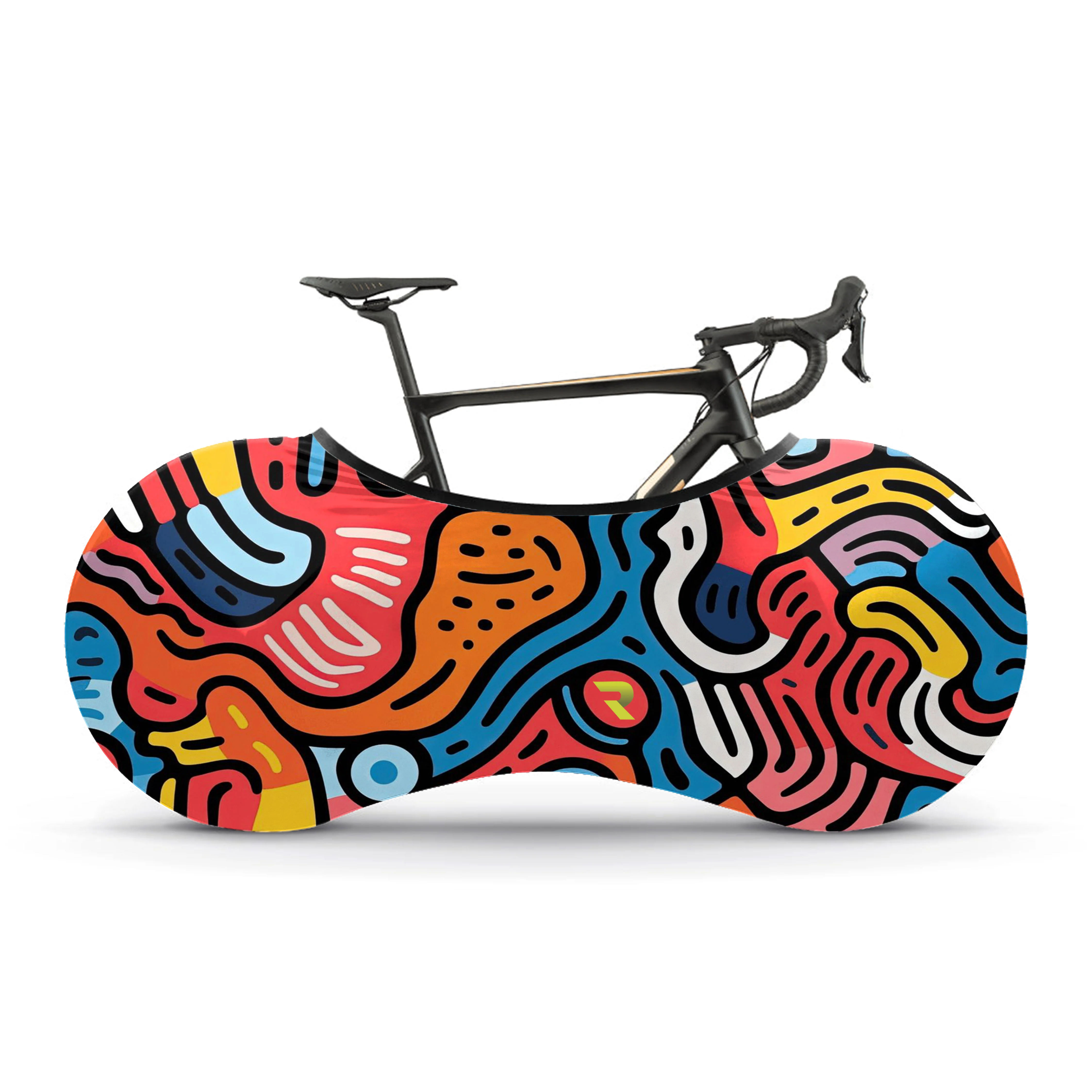A Series Full Of Characters Bicycle Wheels Cover