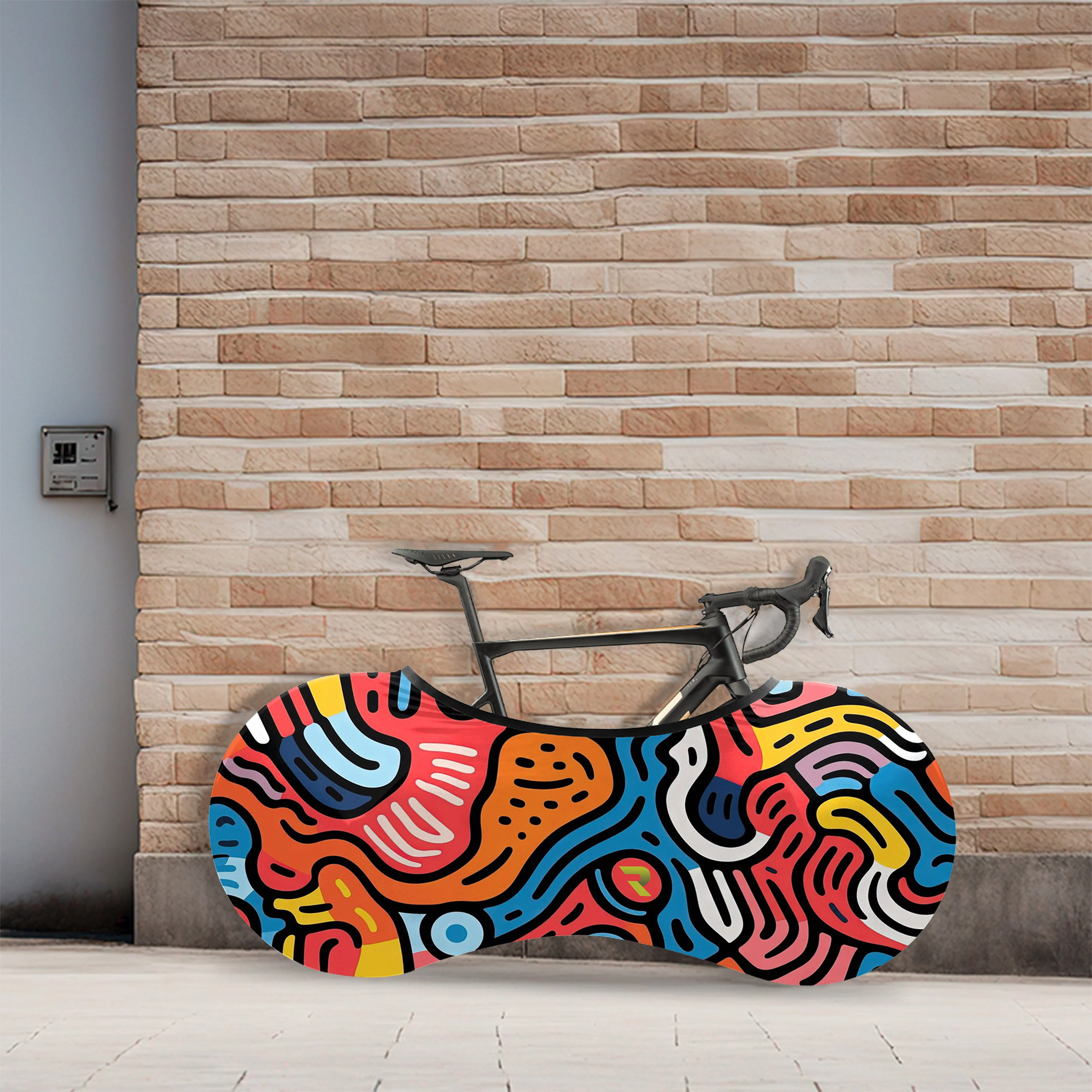 A Series Full Of Characters Bicycle Wheels Cover - Image 3