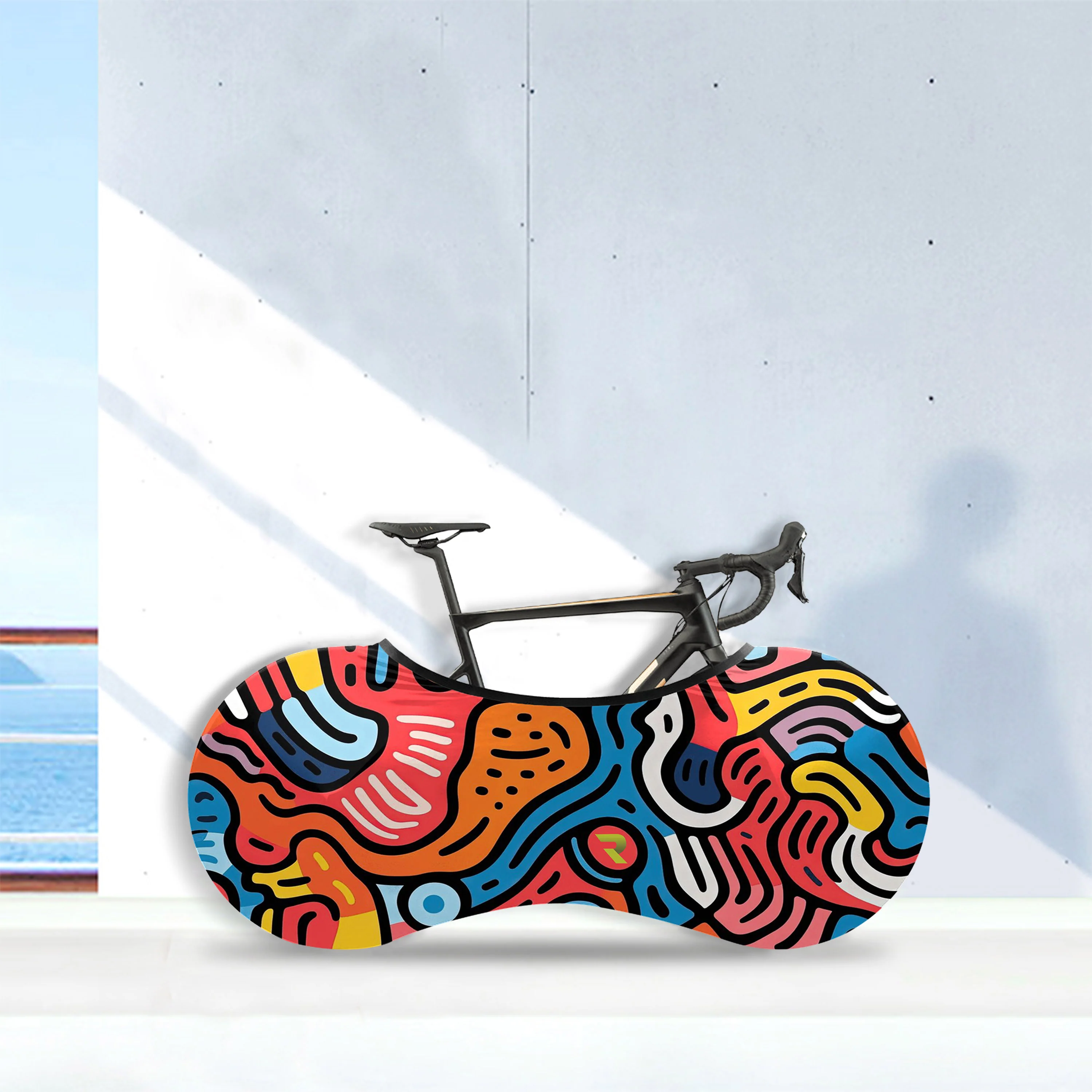 A Series Full Of Characters Bicycle Wheels Cover - Image 5