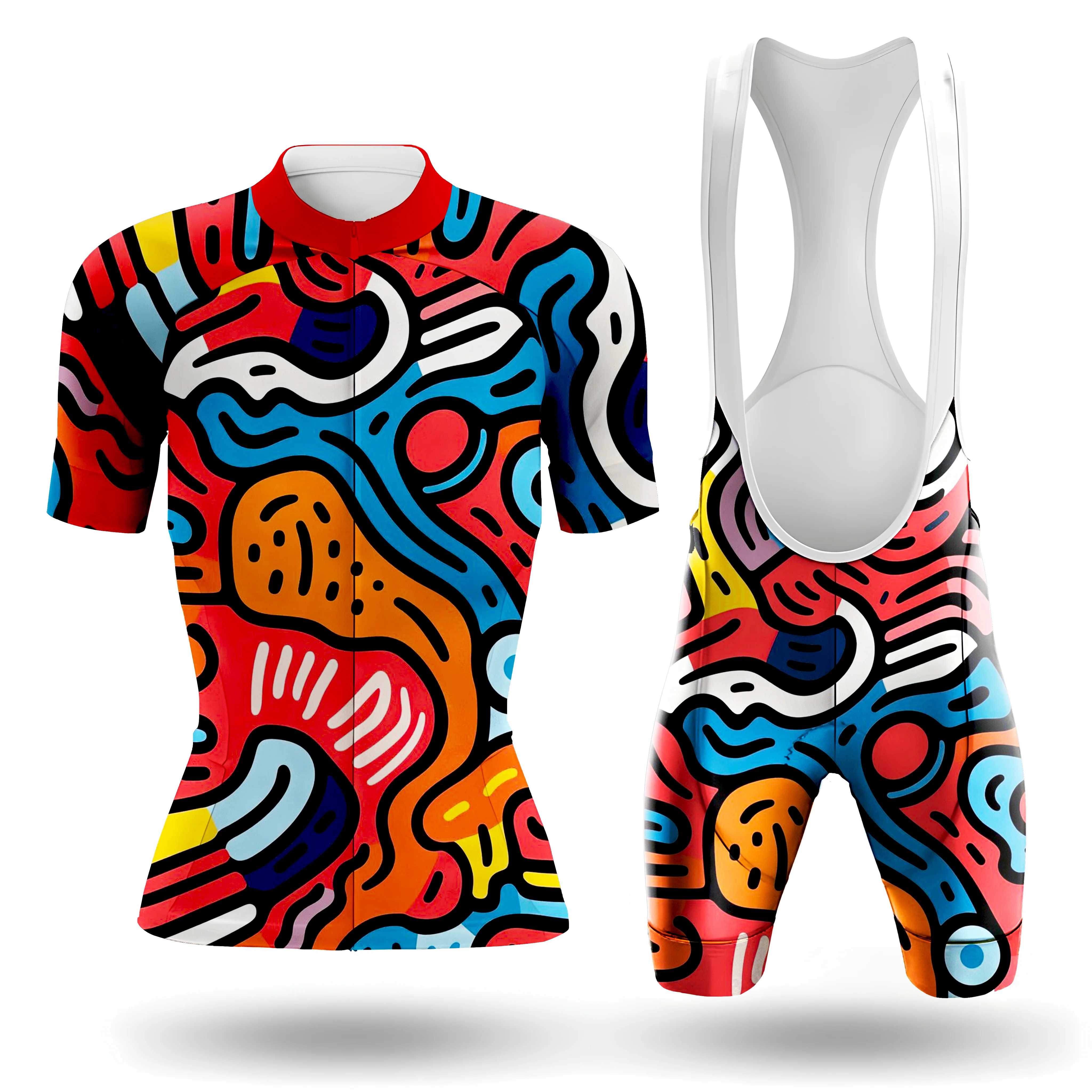 A Series Full Of Characters Women's Short Sleeve Cycling Kit