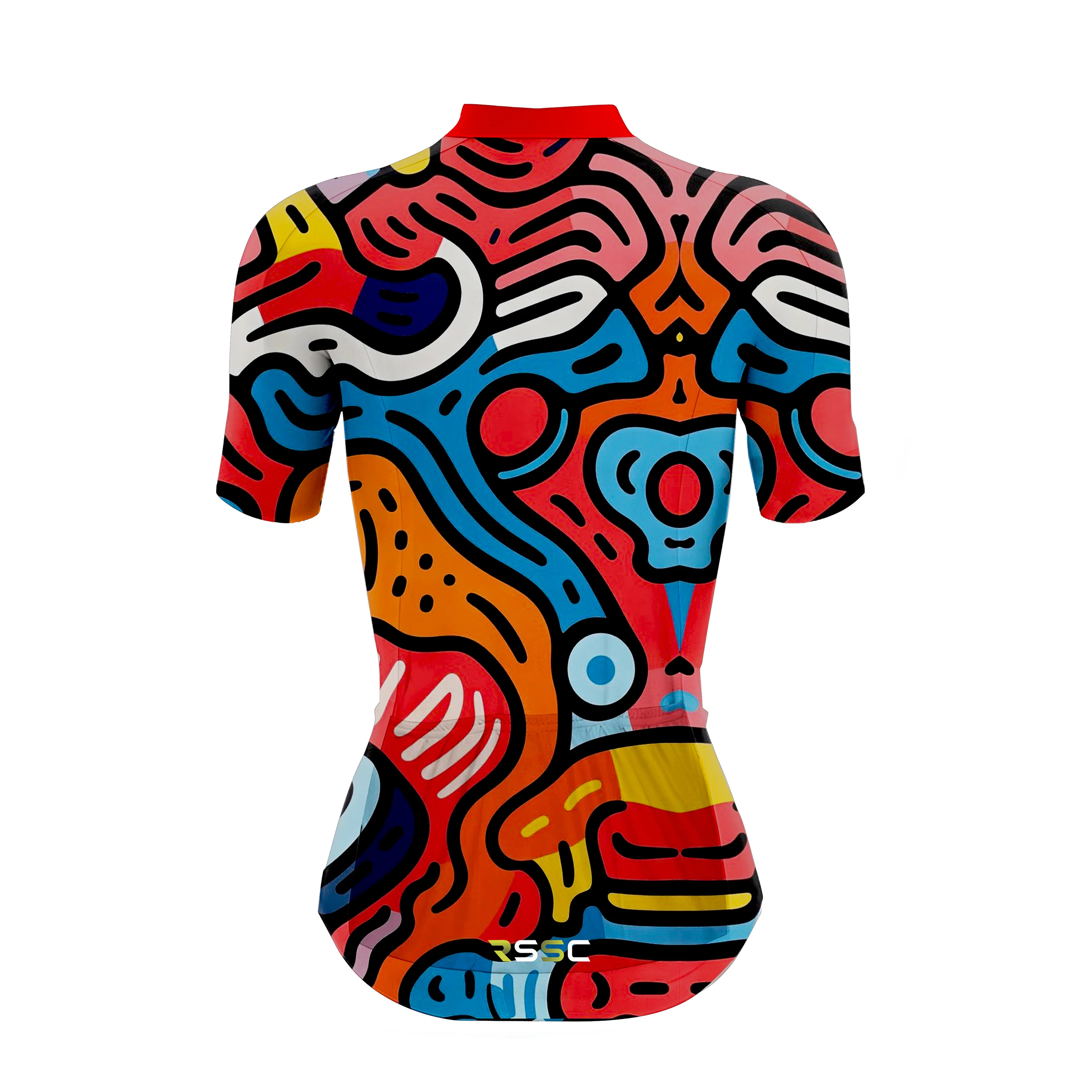 A Series Full Of Characters Women's Short Sleeve Cycling Kit - Image 4