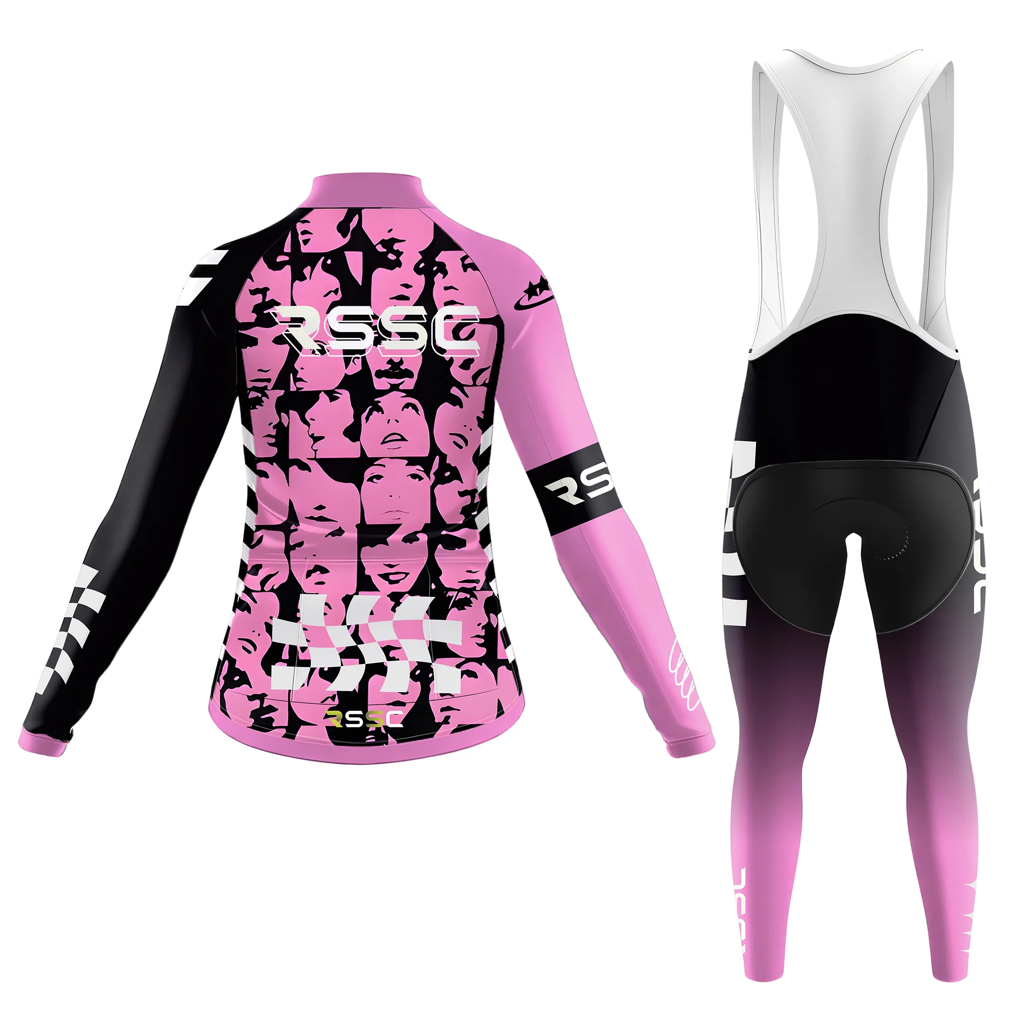A thousand faces Women's Long Sleeve Cycling Kit - Image 2