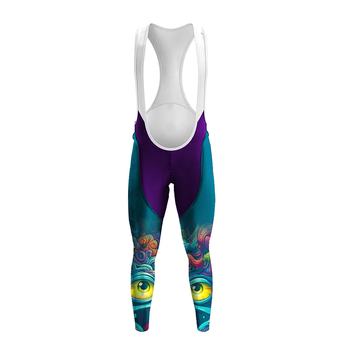 Abstract Graffiti Demon Doodle Men's Long Sleeve Cycling Kit - Image 5
