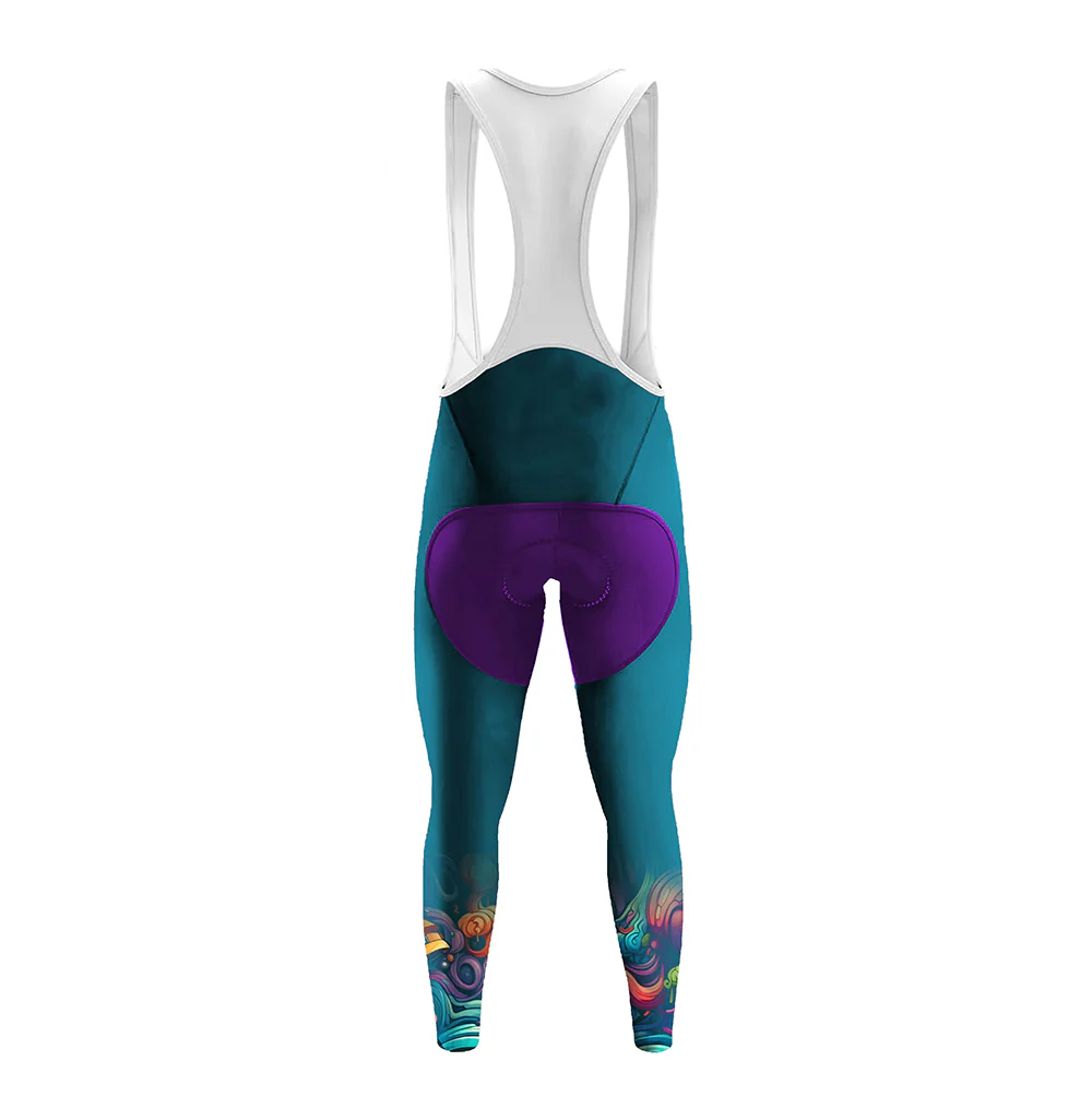 Abstract Graffiti Demon Doodle Men's Long Sleeve Cycling Kit - Image 6