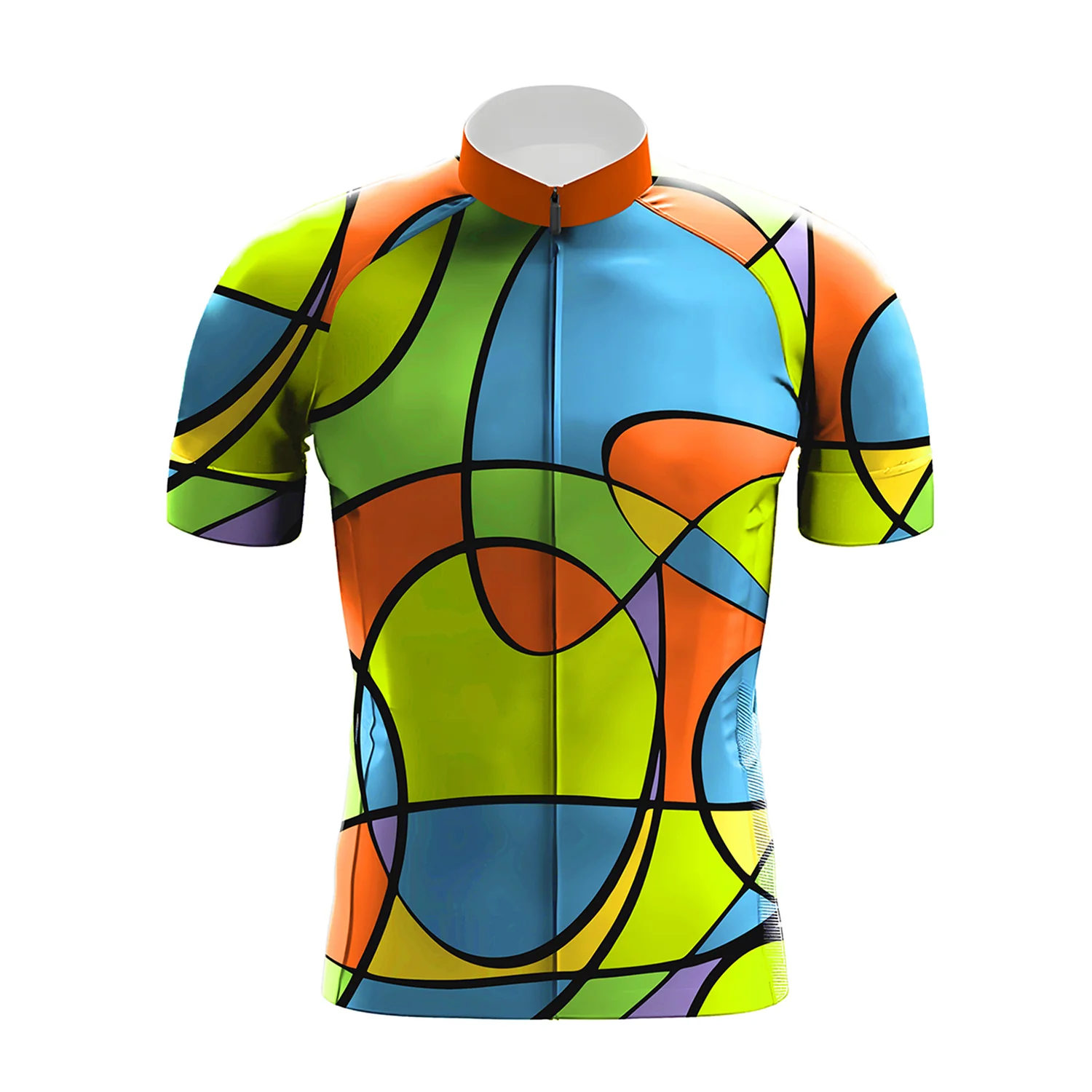 Abstract Men's Cycling Kit - Image 3