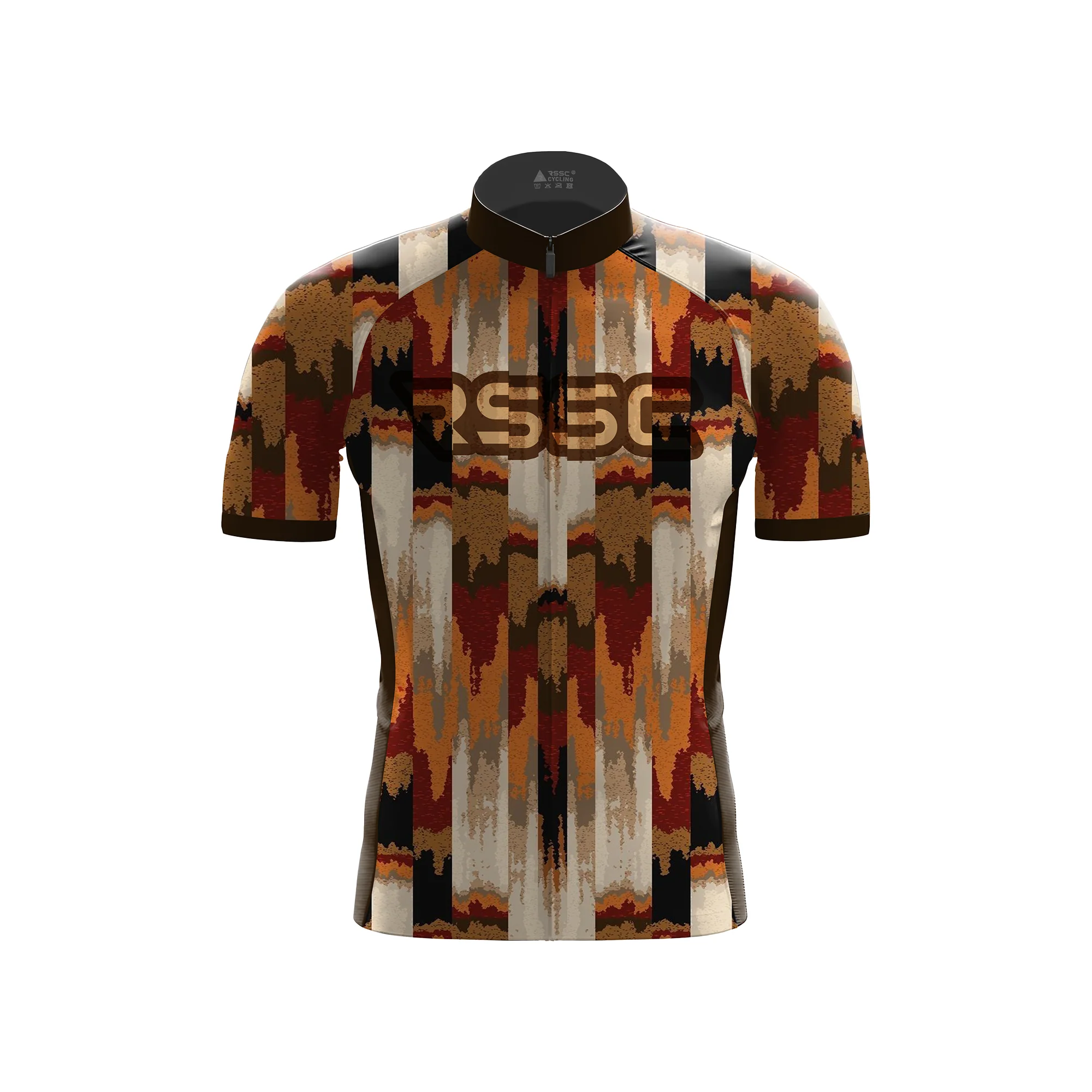 Amber Stratum Men's Short Sleeve Cycling Kit - Image 3