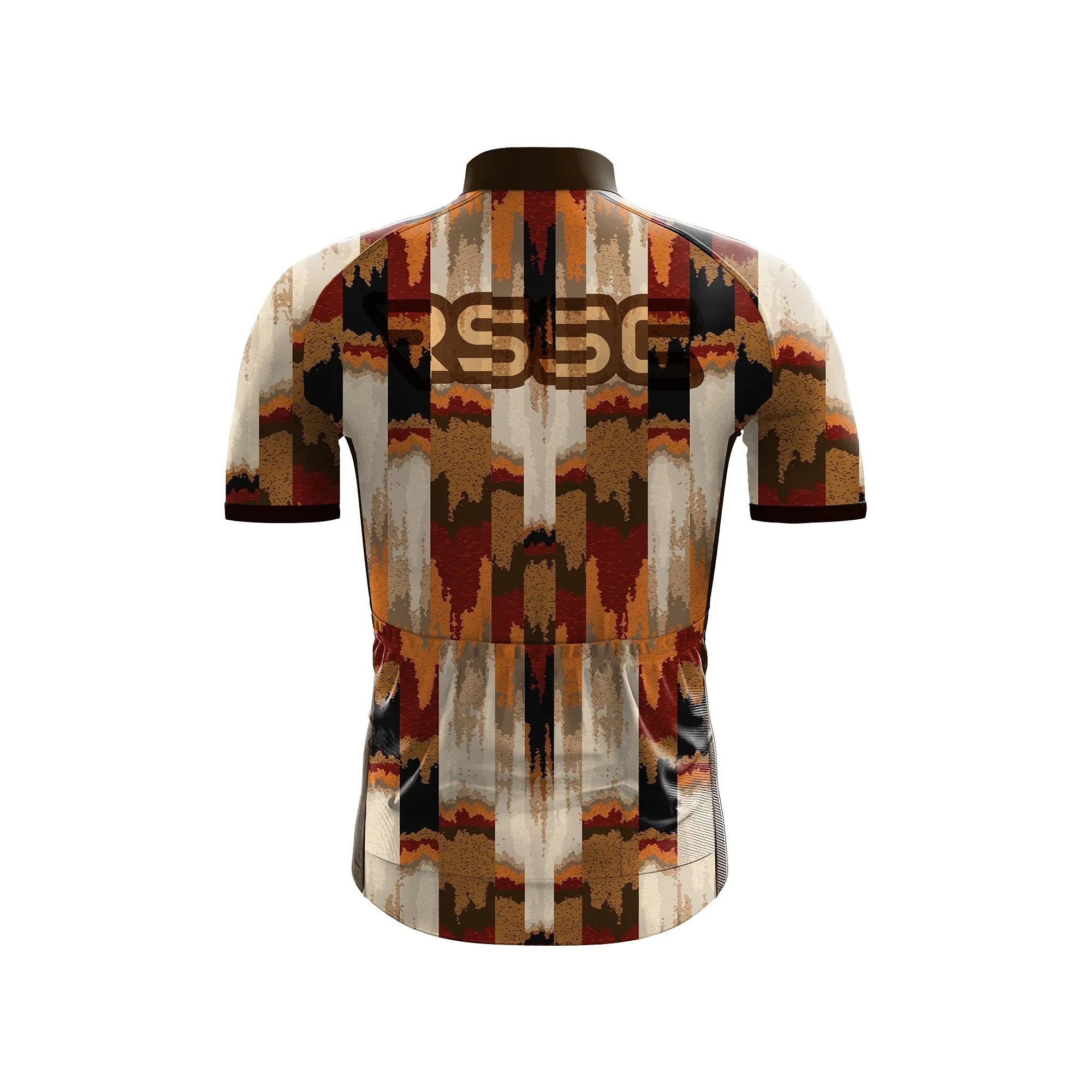 Amber Stratum Men's Short Sleeve Cycling Kit - Image 4