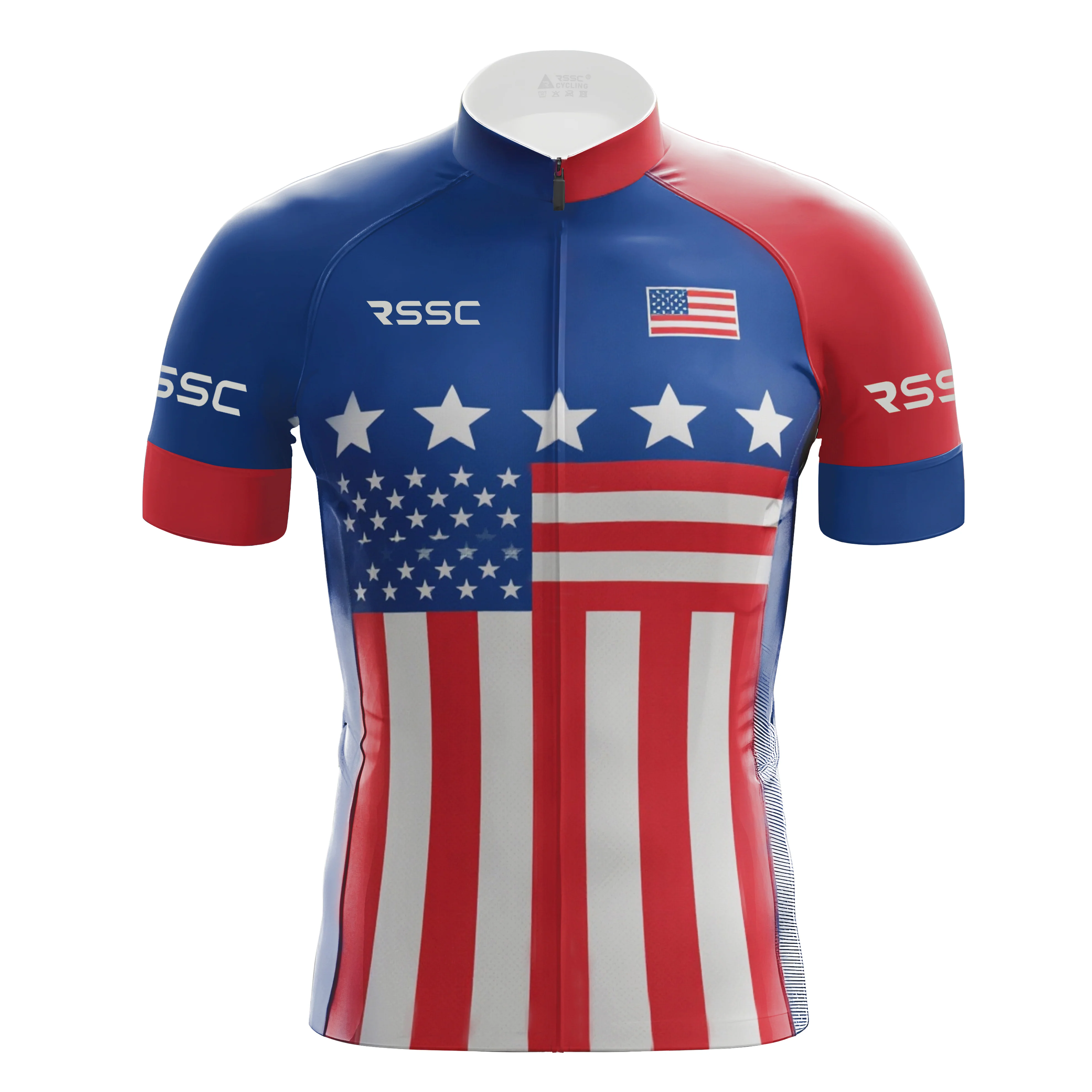 American Flag Men's Cycling Kit - Image 3