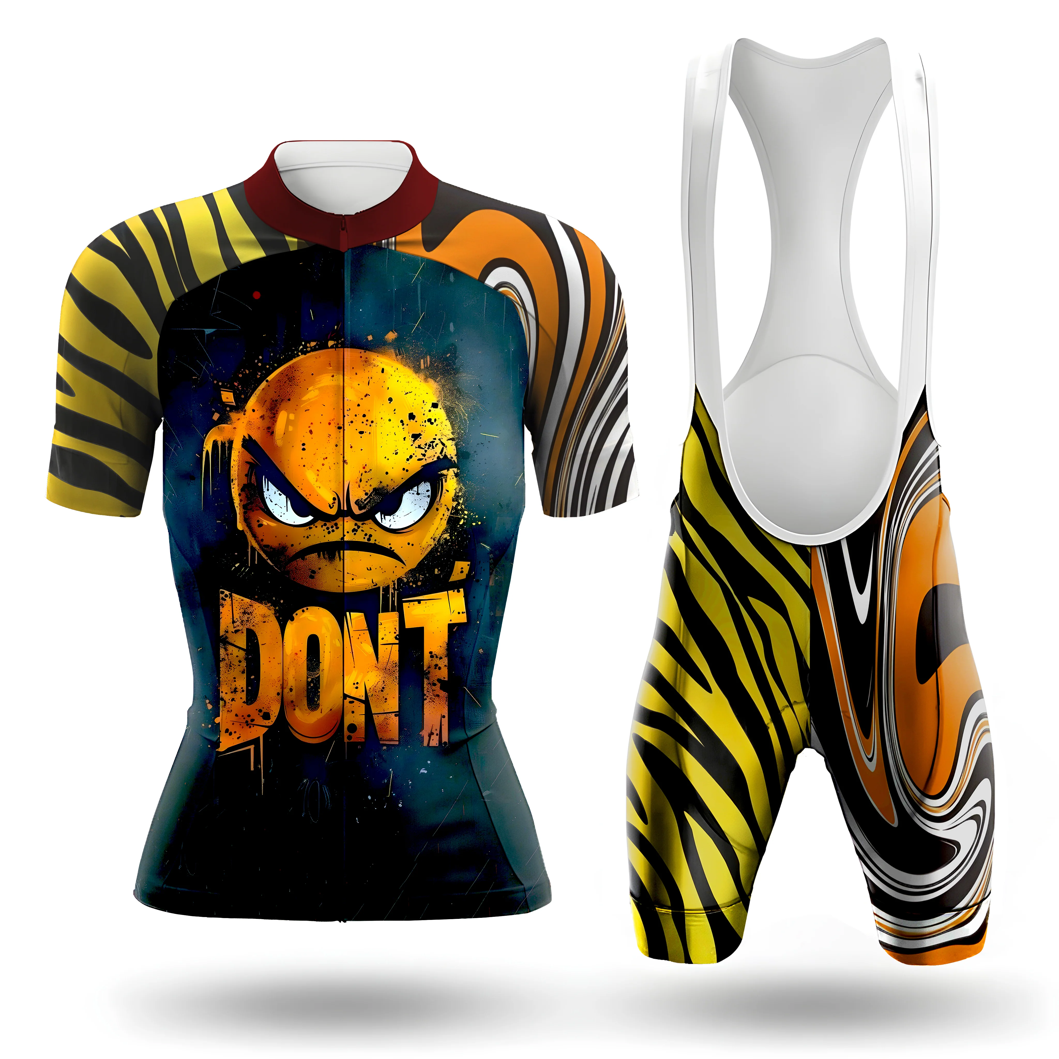 Angry Emoticons Women's Short Sleeve Cycling Kit
