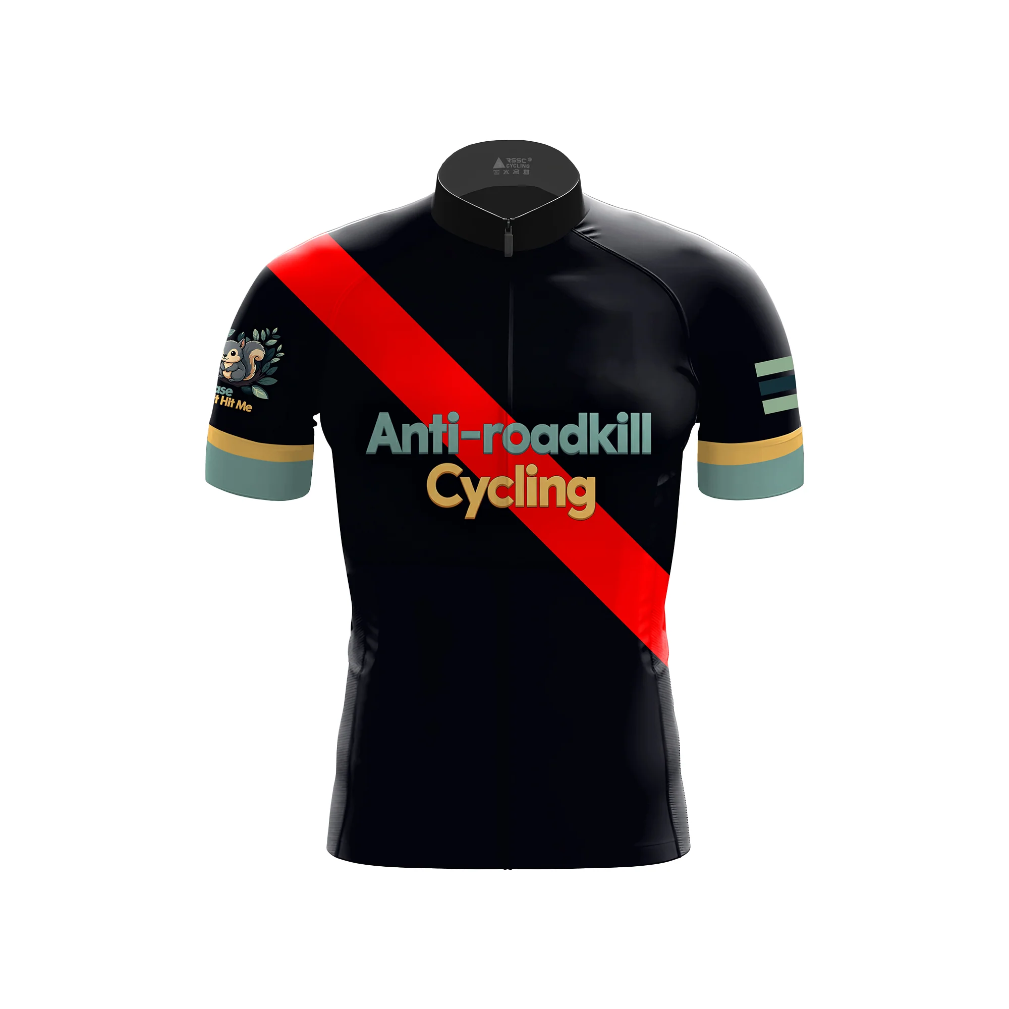 Anti-roadkill Cycling Men's Short Sleeve Cycling Kit - Image 3