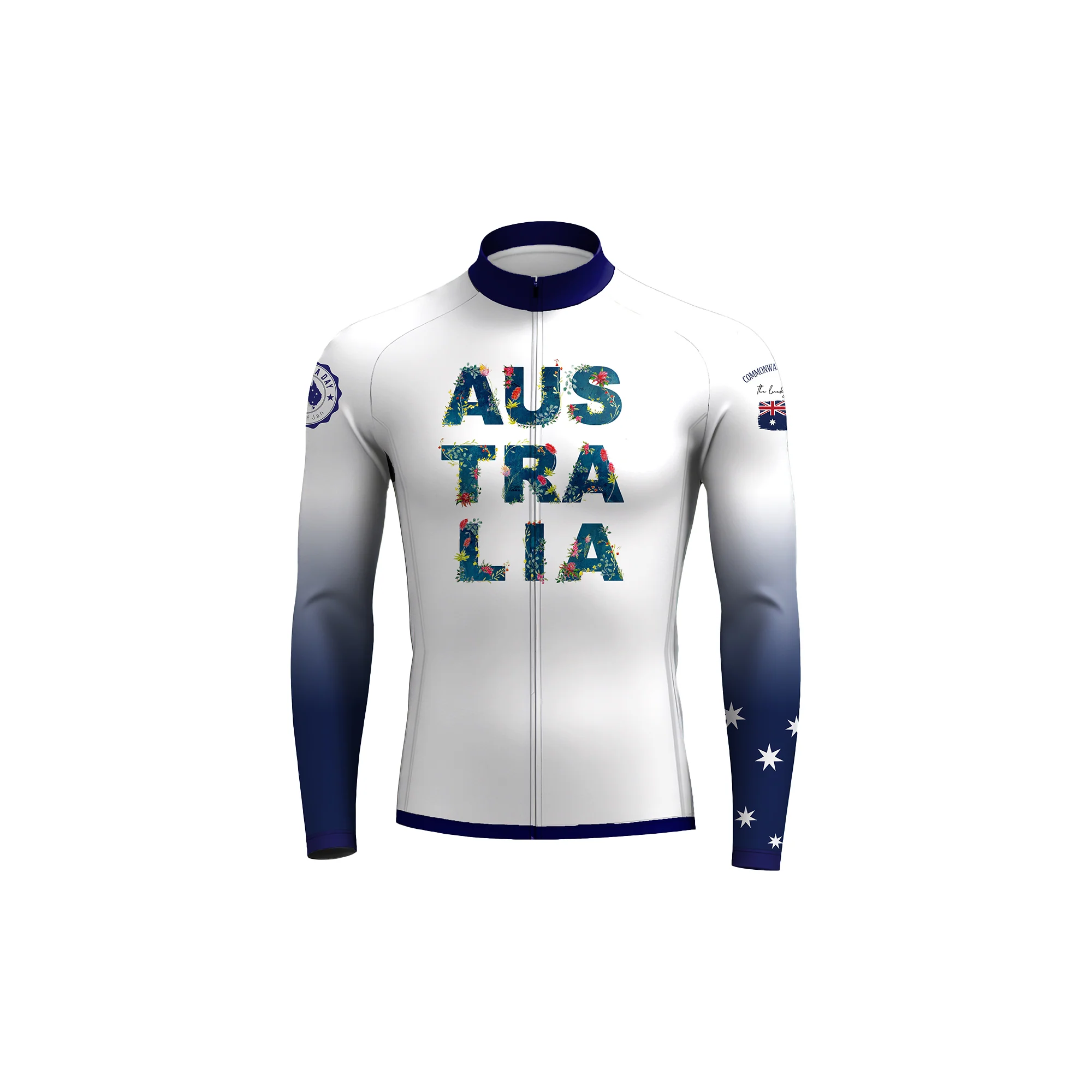 Australia Men's Long Sleeve Cycling Kit - Image 3