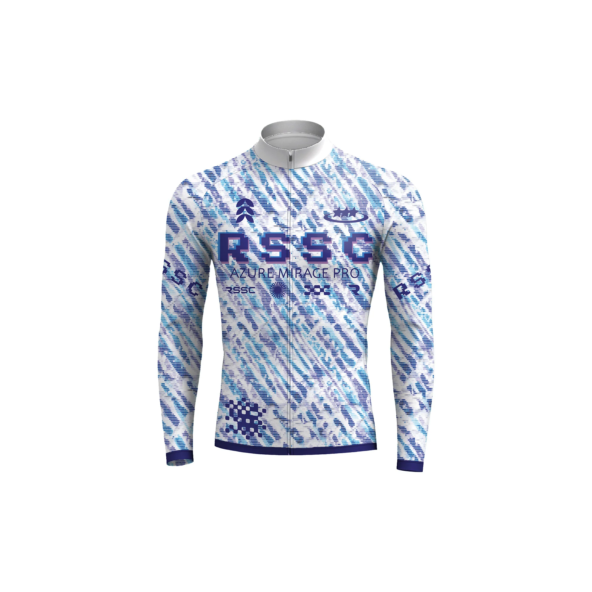 Azure Mirage Pro Men's Long Sleeve Cycling Kit - Image 3