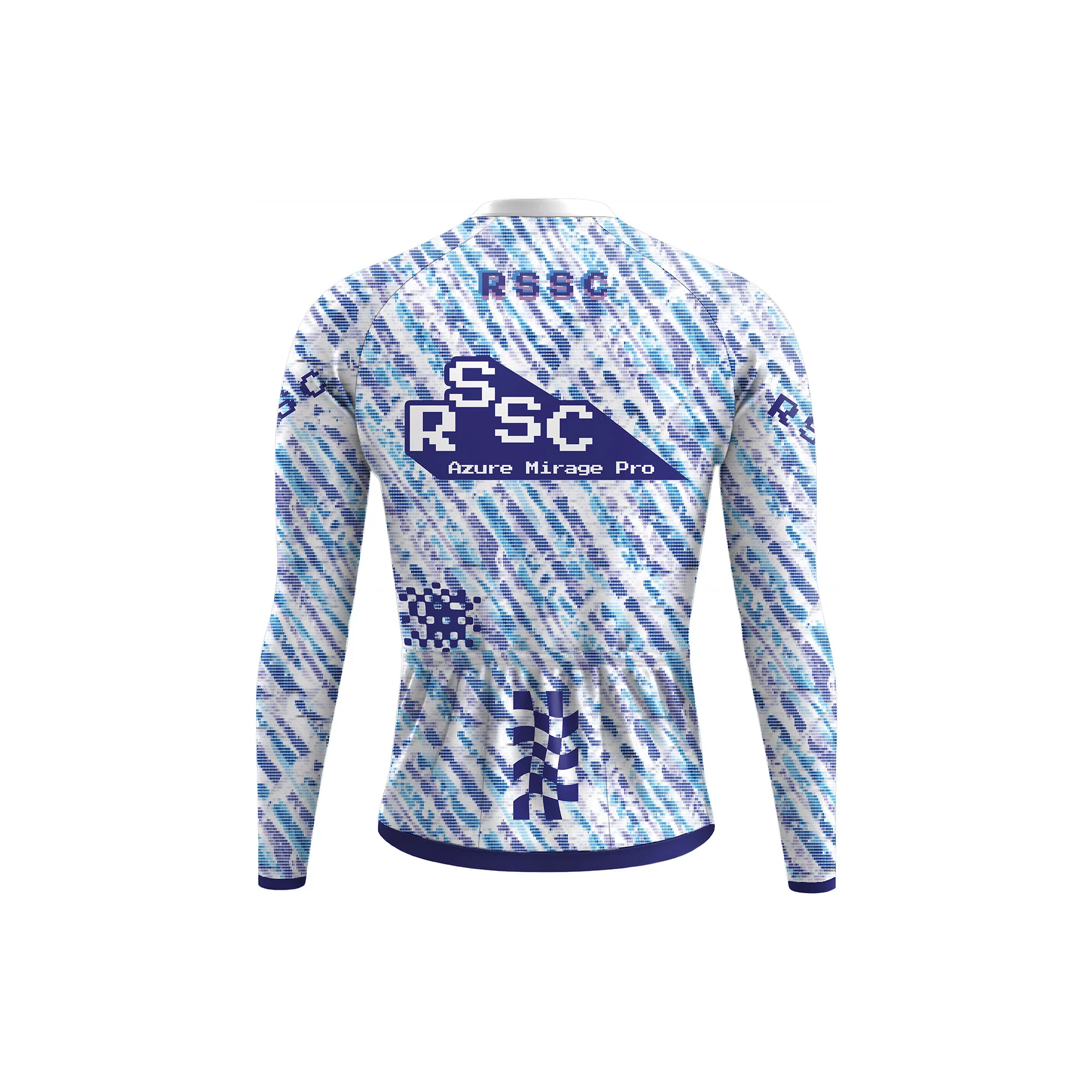 Azure Mirage Pro Men's Long Sleeve Cycling Kit - Image 4