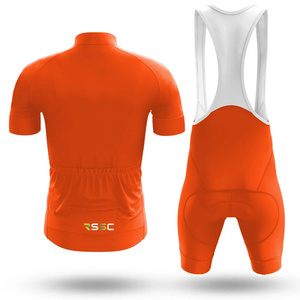 Balenci-YA-GO! Orange Men's Cycling Kit - Image 2