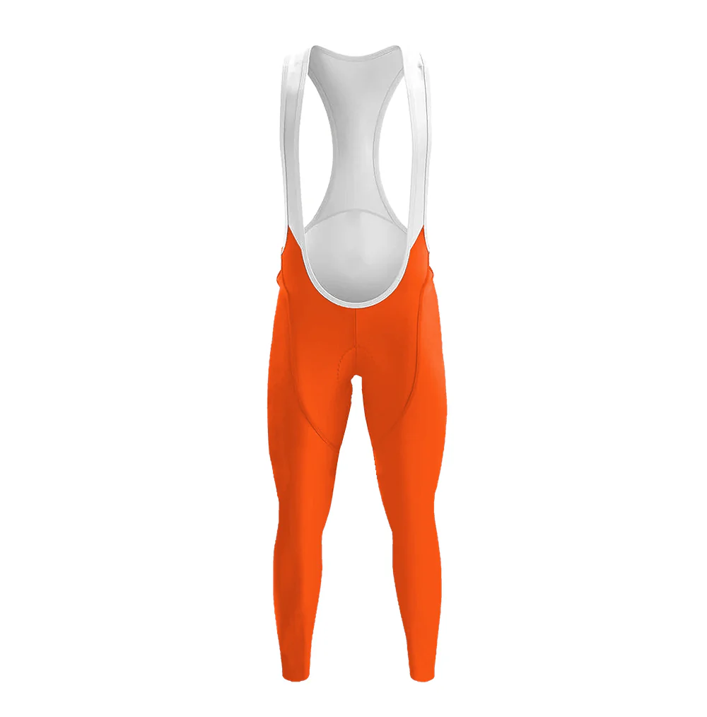 Balenci-YA-GO! Orange Men's Long Sleeve Cycling Kit - Image 5