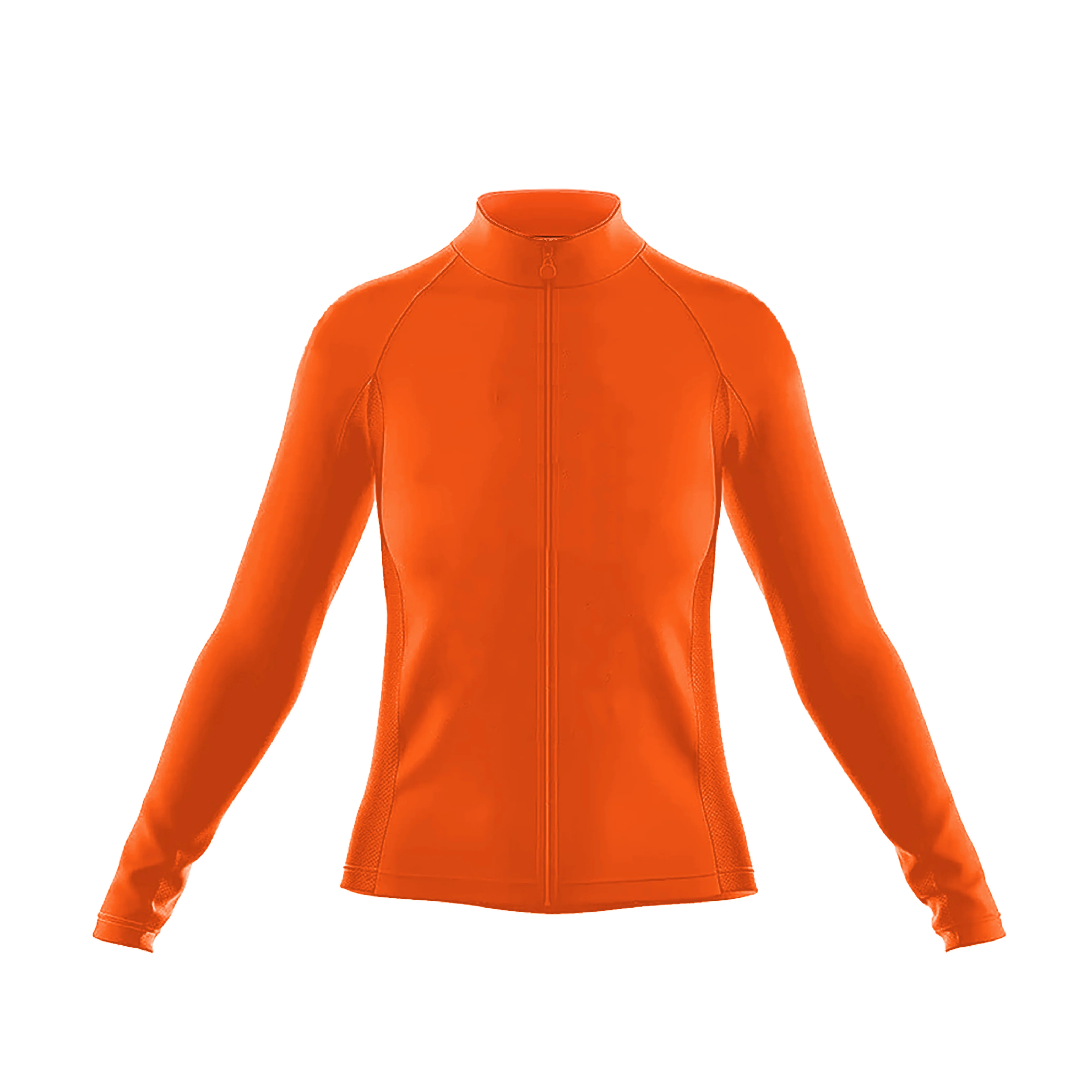 Balenci-YA-GO! Orange Women's Long Sleeve Cycling Kit - Image 3