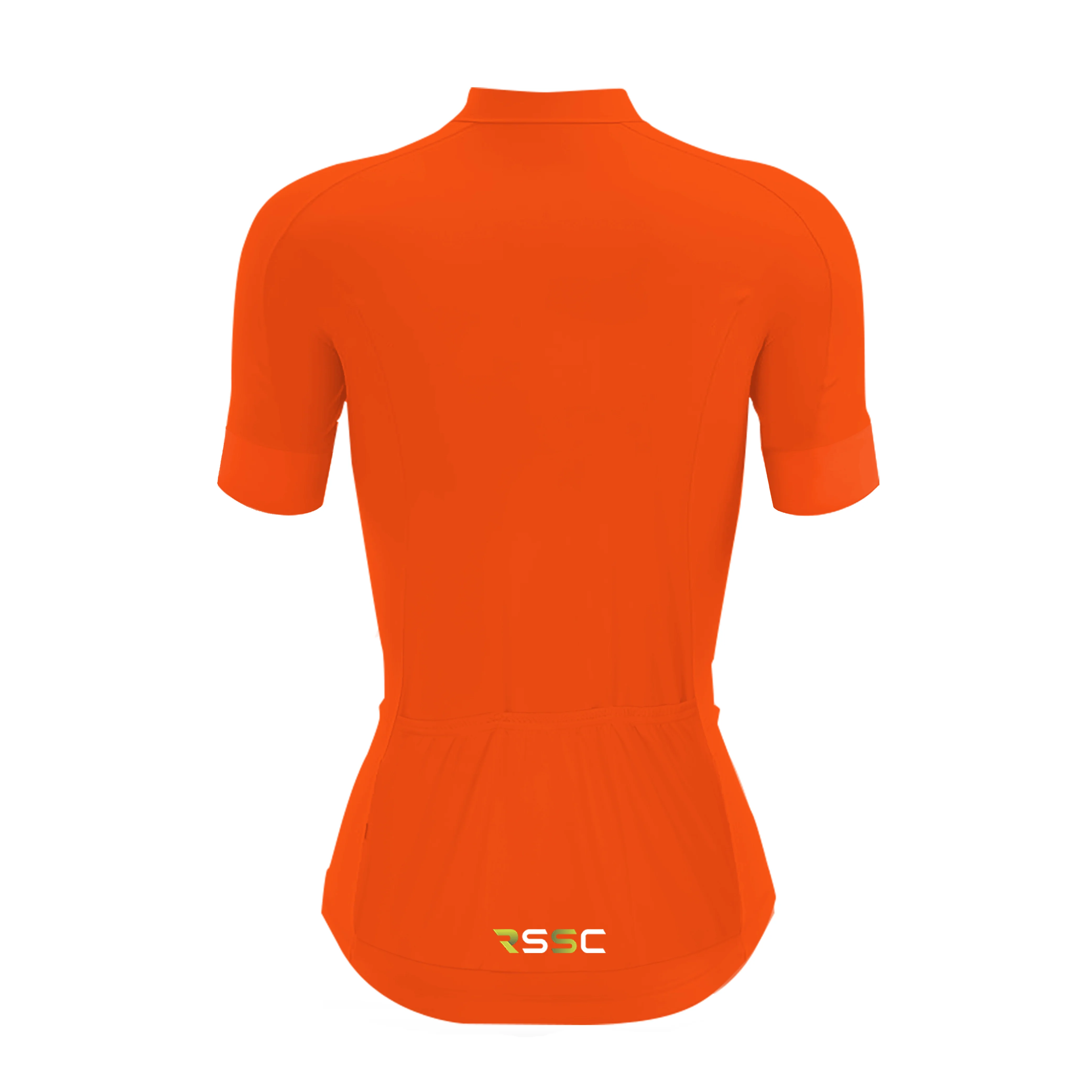 Balenci-YA-GO! Orange Women's Short Sleeve Cycling Kit - Image 4