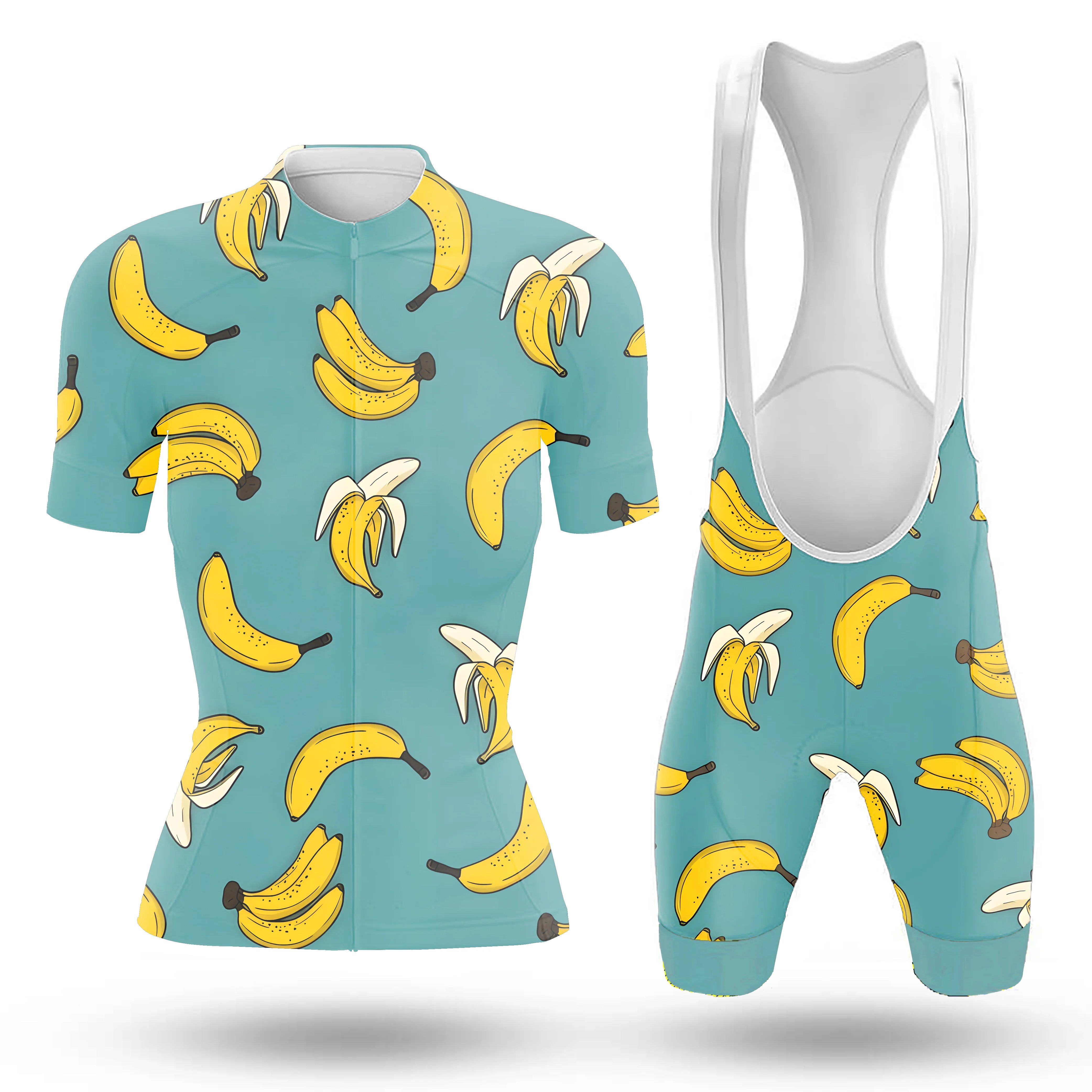 Banana Women's Short Sleeve Cycling Kit