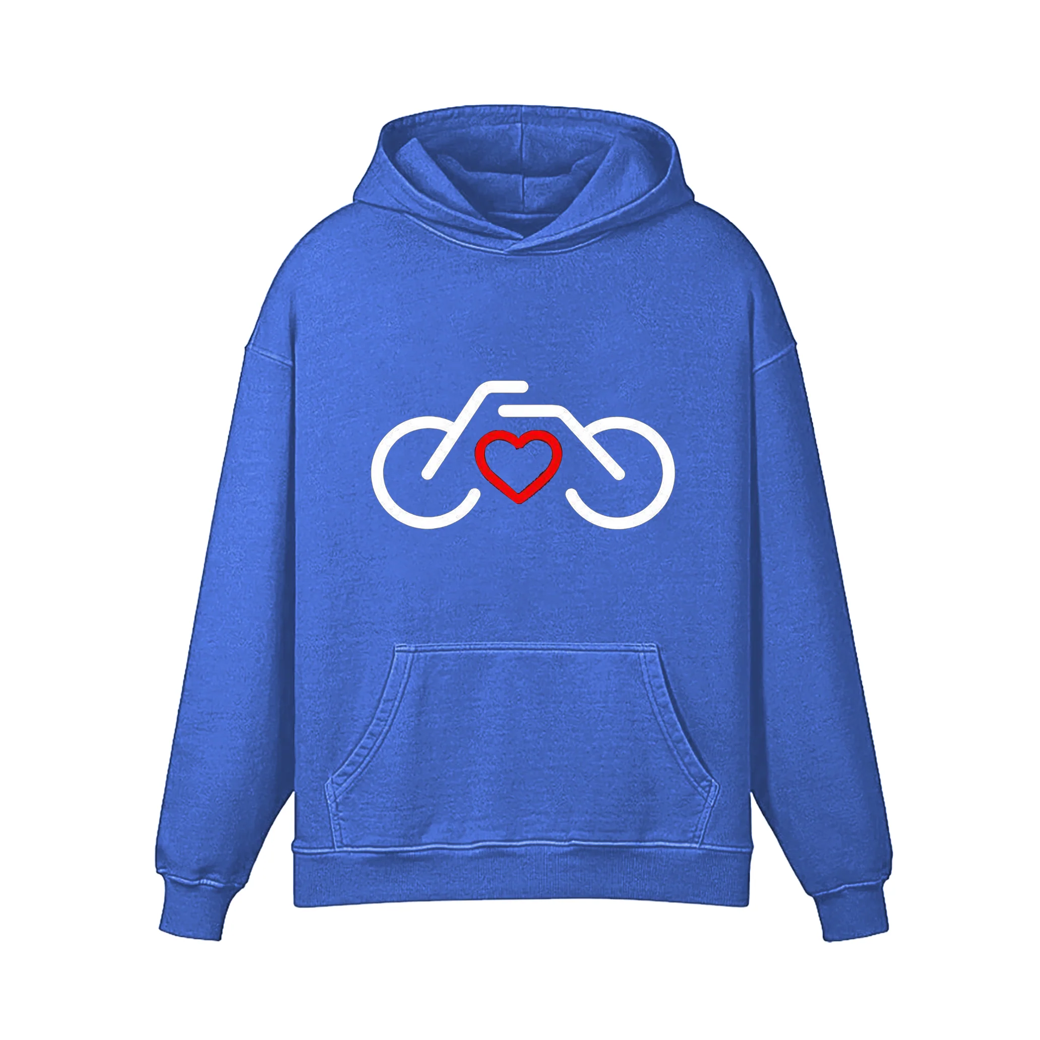 Bicycle Heart Hoodie - Image 3