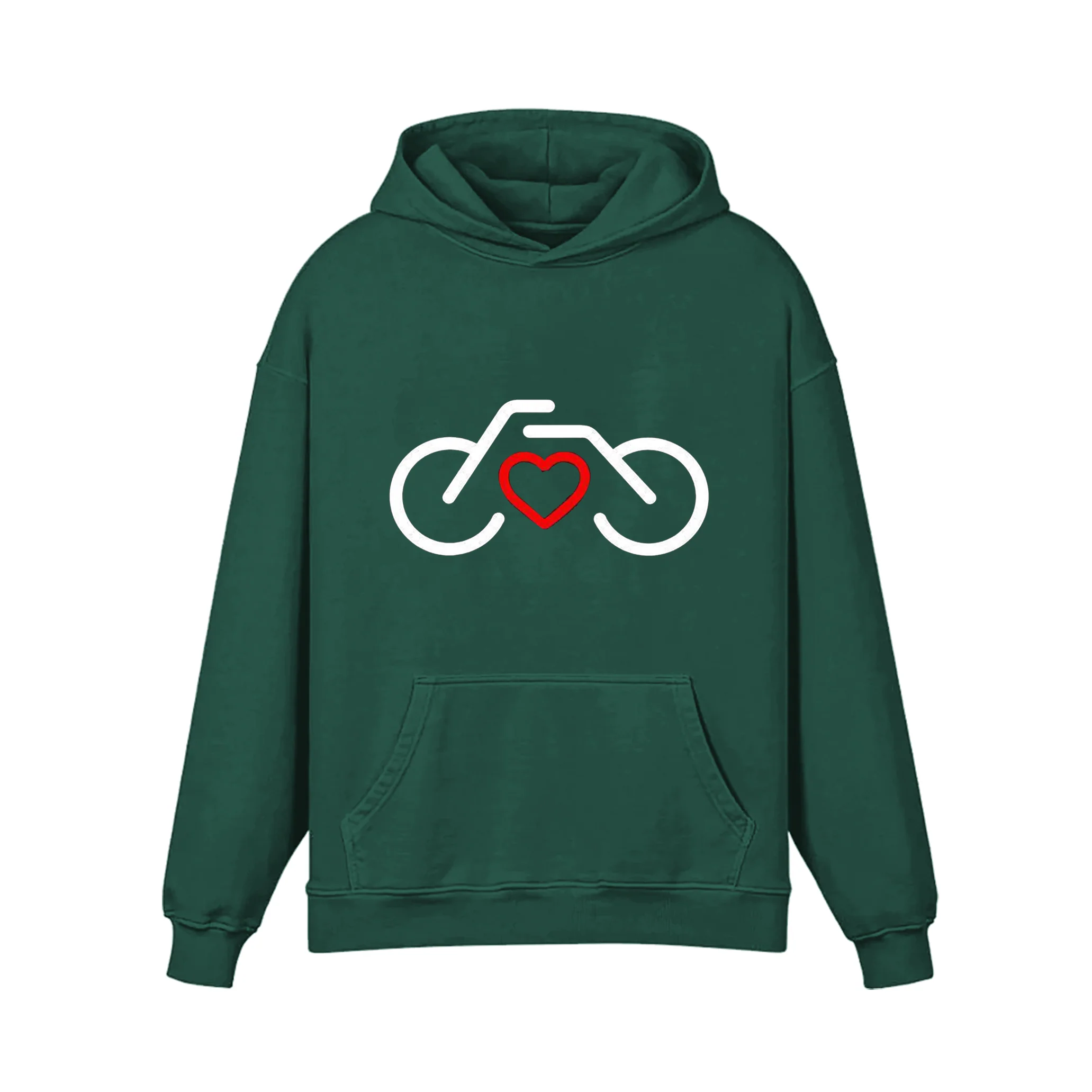 Bicycle Heart Hoodie - Image 7