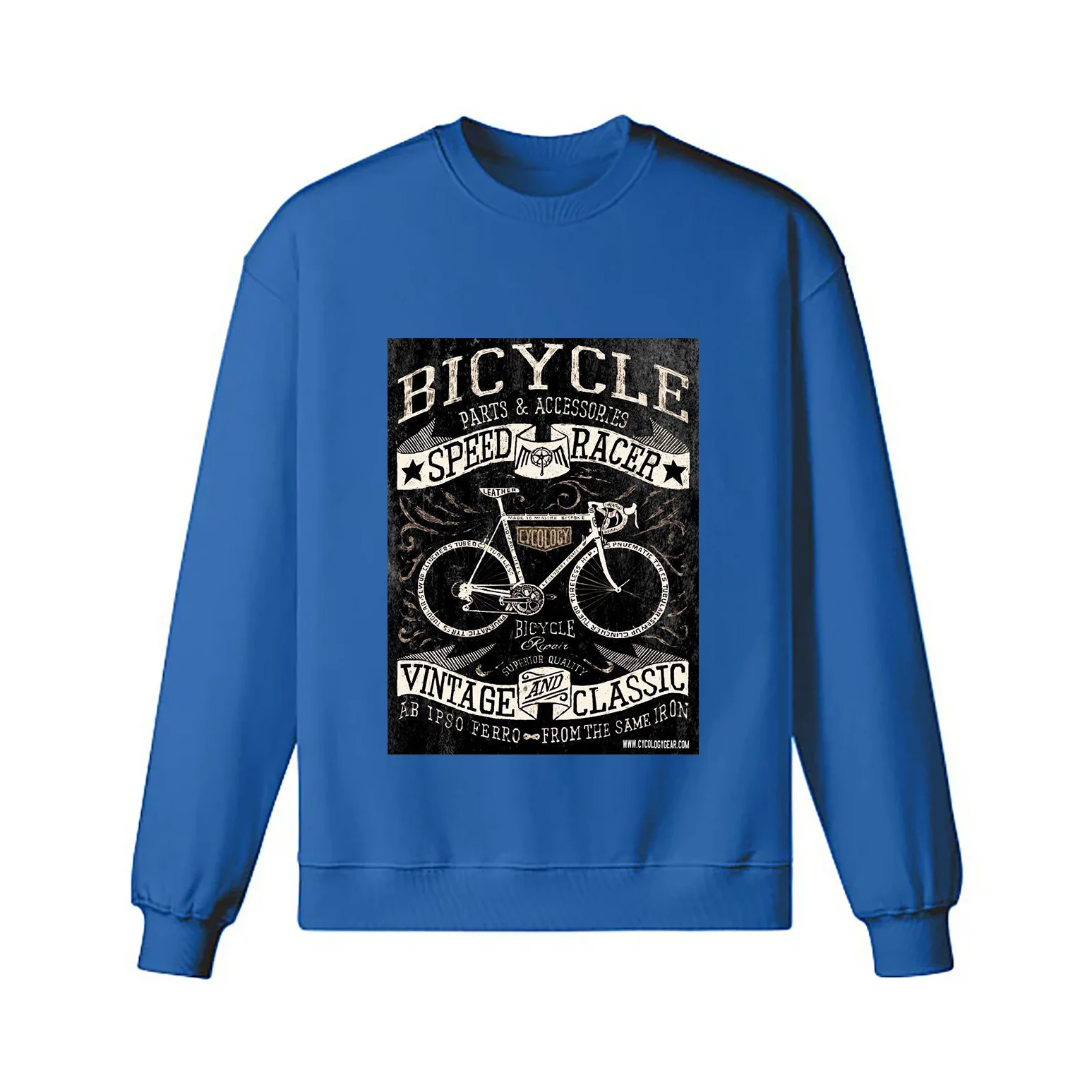 Bicycle Retro Pictures Sweatshirt - Image 3