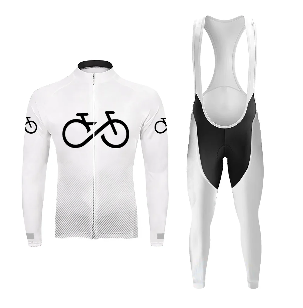 Bike Forever Men's Long Sleeve Cycling Kit