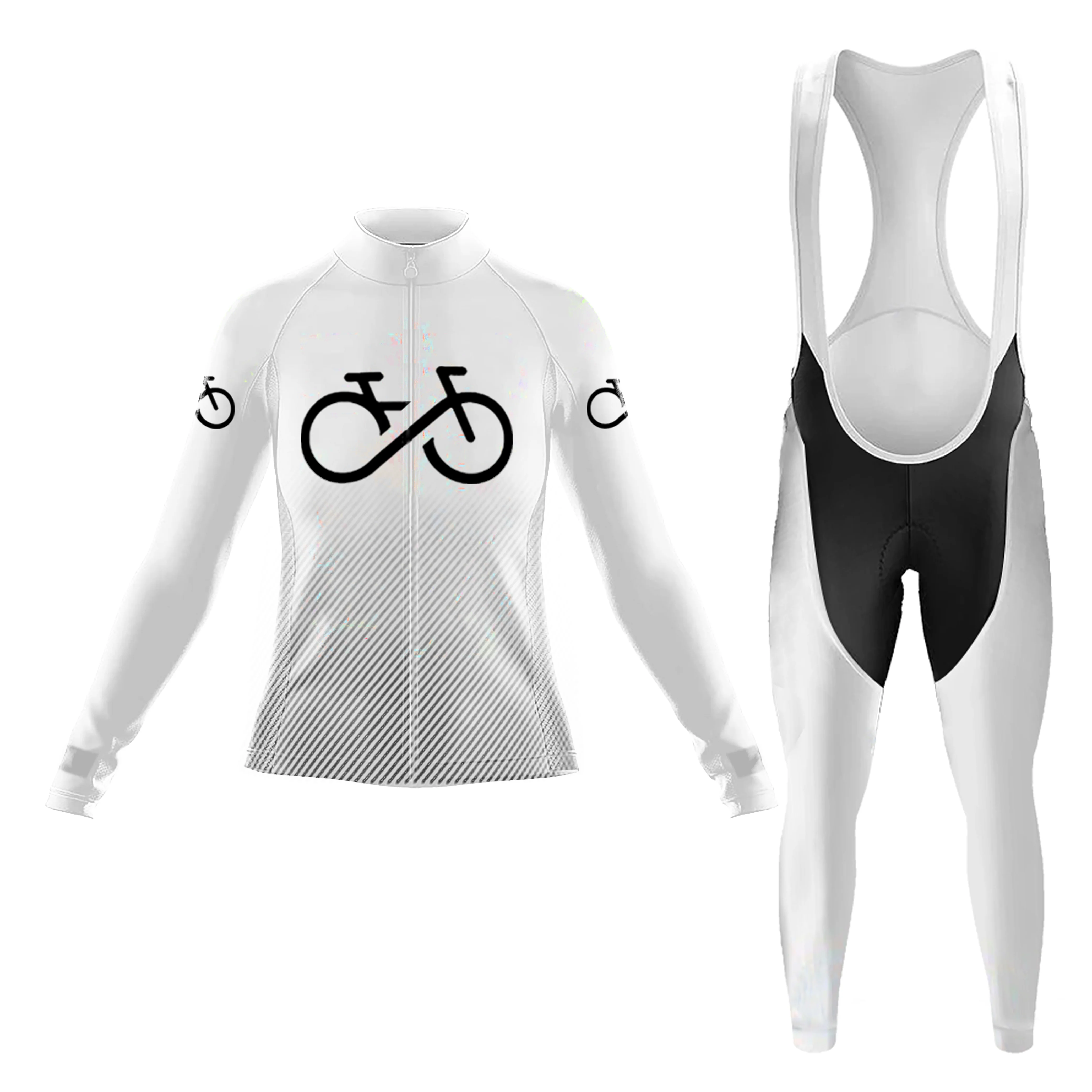 Bike Forever Women's Long Sleeve Cycling Kit