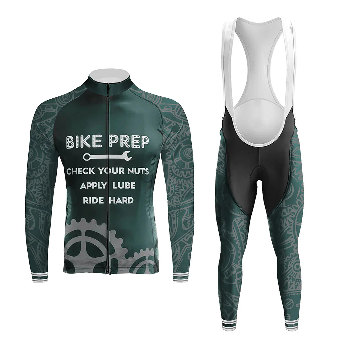 Bike Prep Men's Long Sleeve Cycling Kit