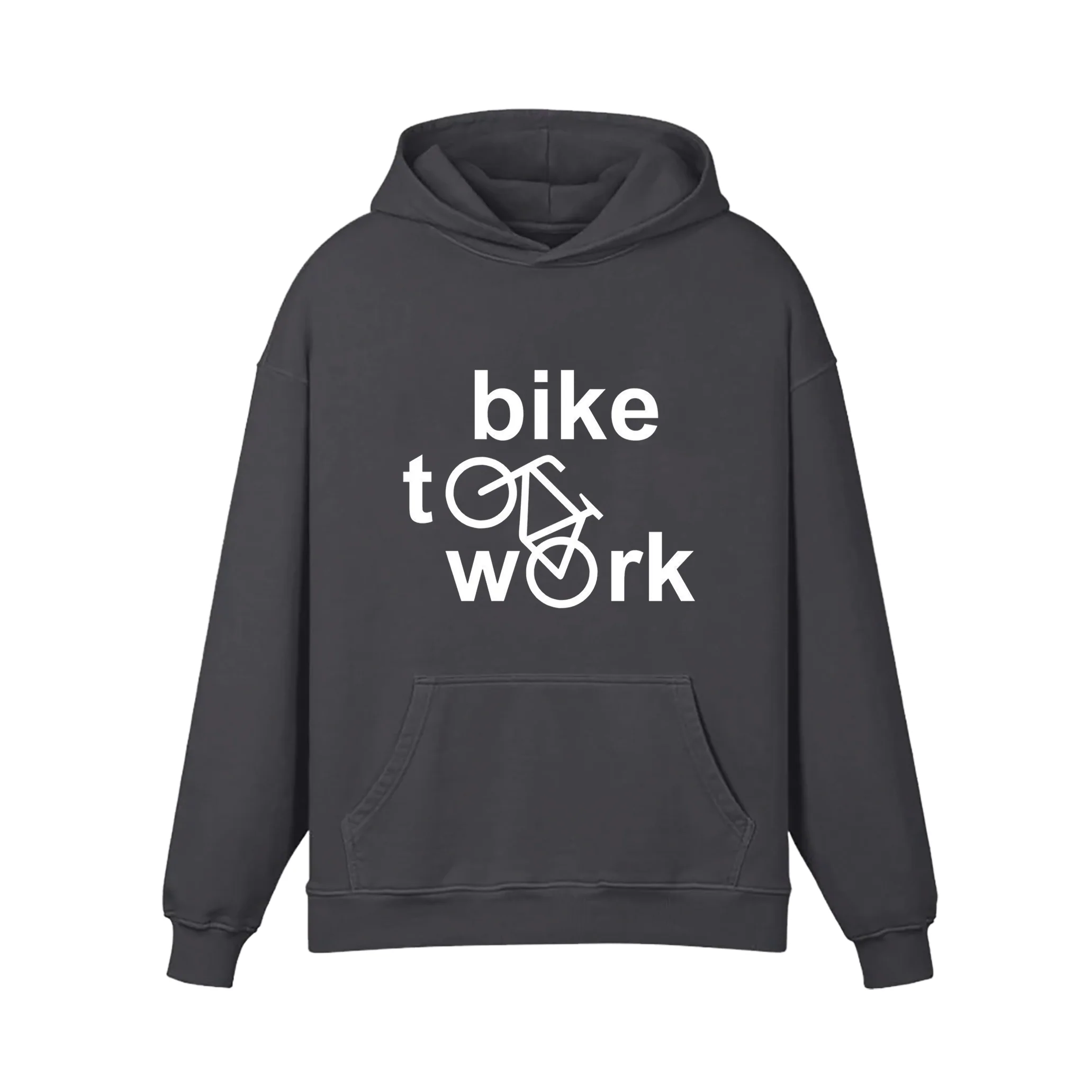 Bike To Work Hoodie - Image 4