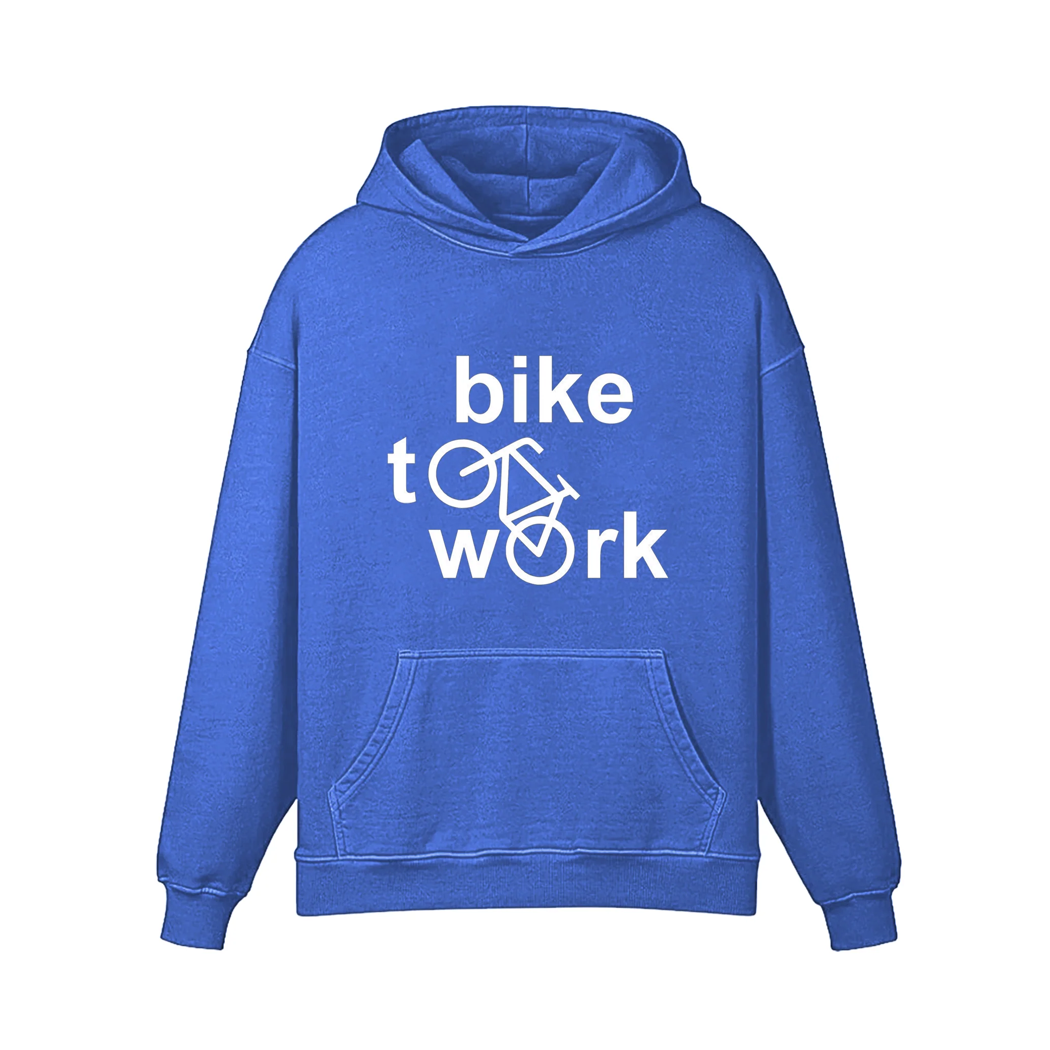 Bike To Work Hoodie - Image 6