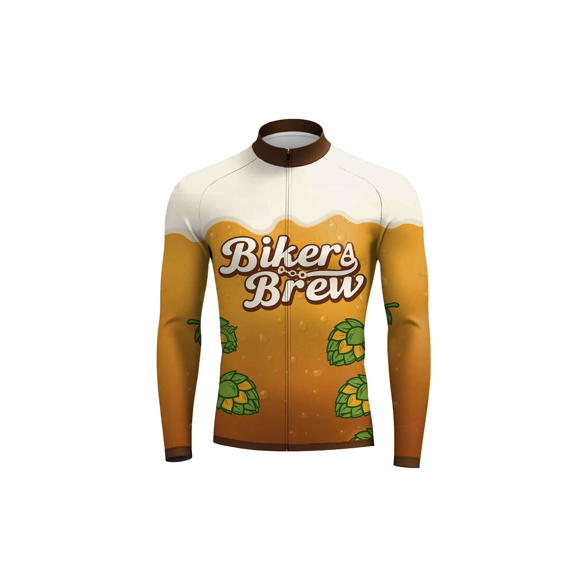 Bikera Brew Men's Long Sleeve Cycling Kit - Image 3