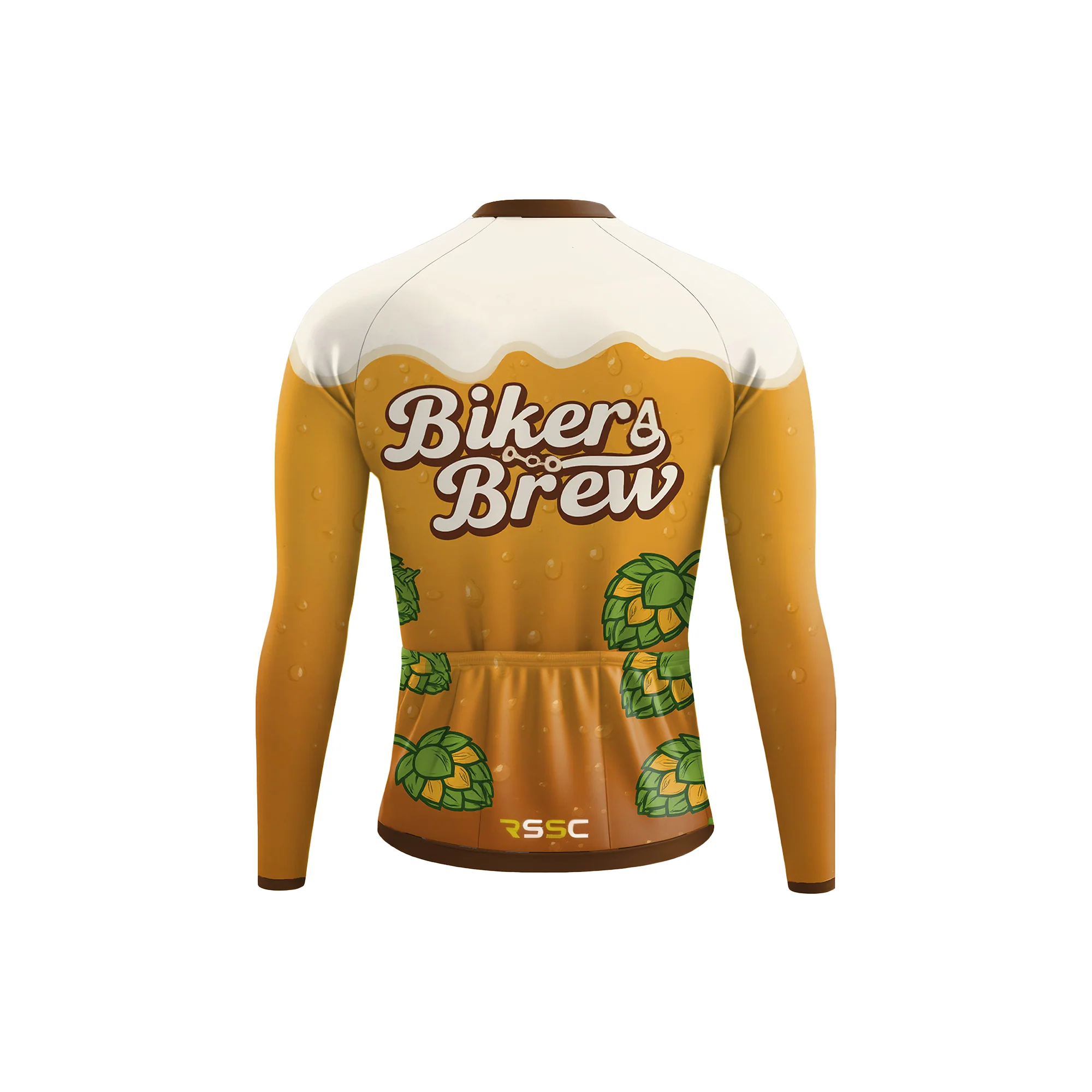 Bikera Brew Men's Long Sleeve Cycling Kit - Image 4