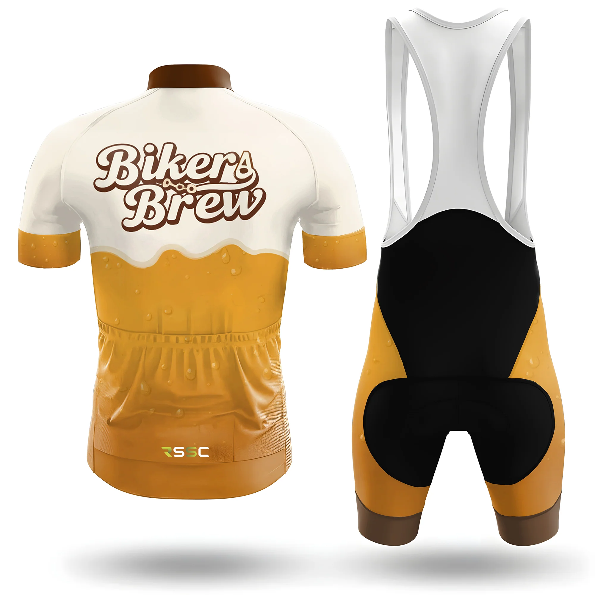 Bikera Brew Men's Short Sleeve Cycling Kit - Image 2