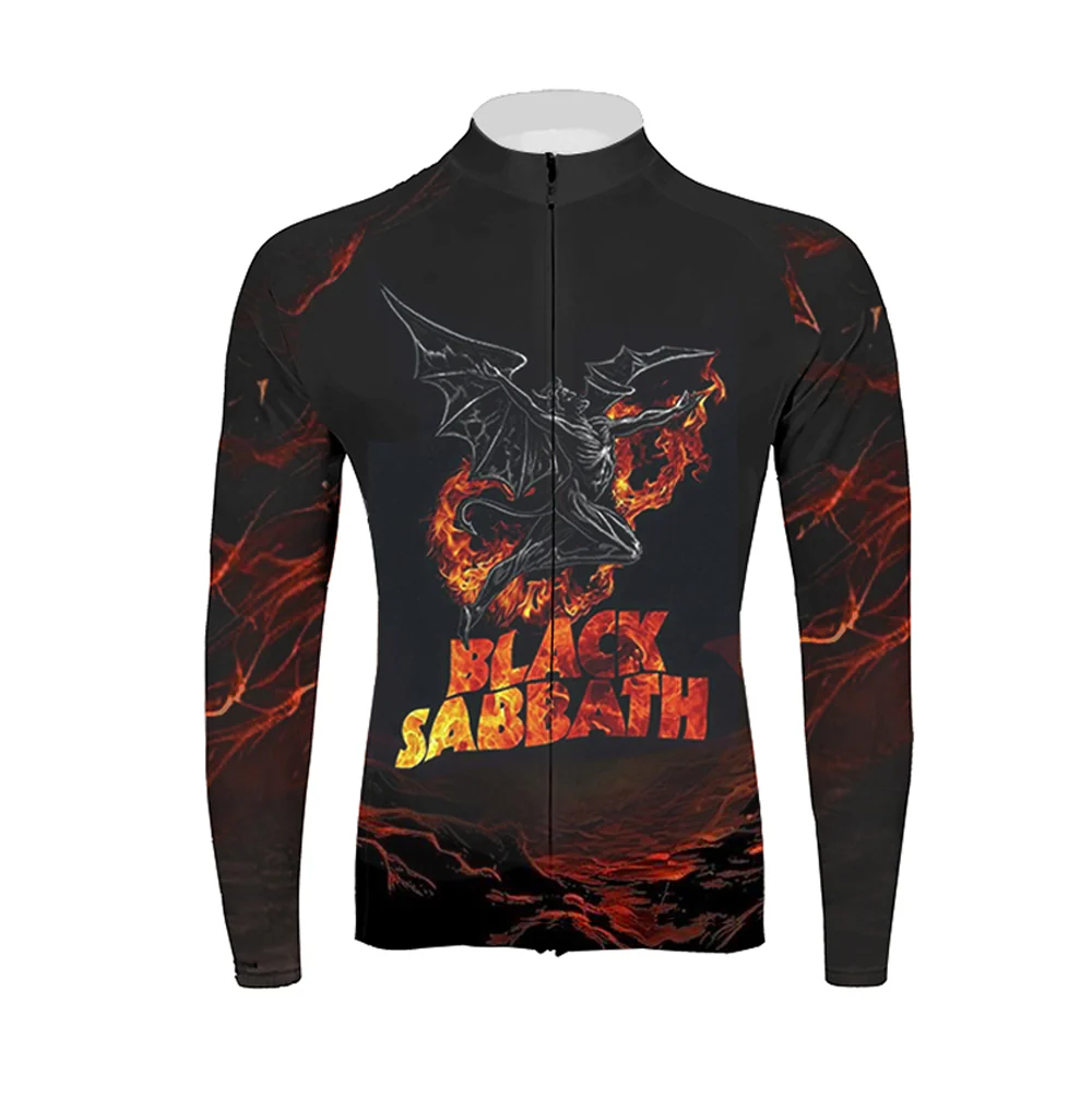 Black Sabbath Men's Long Sleeve Cycling Kit - Image 3