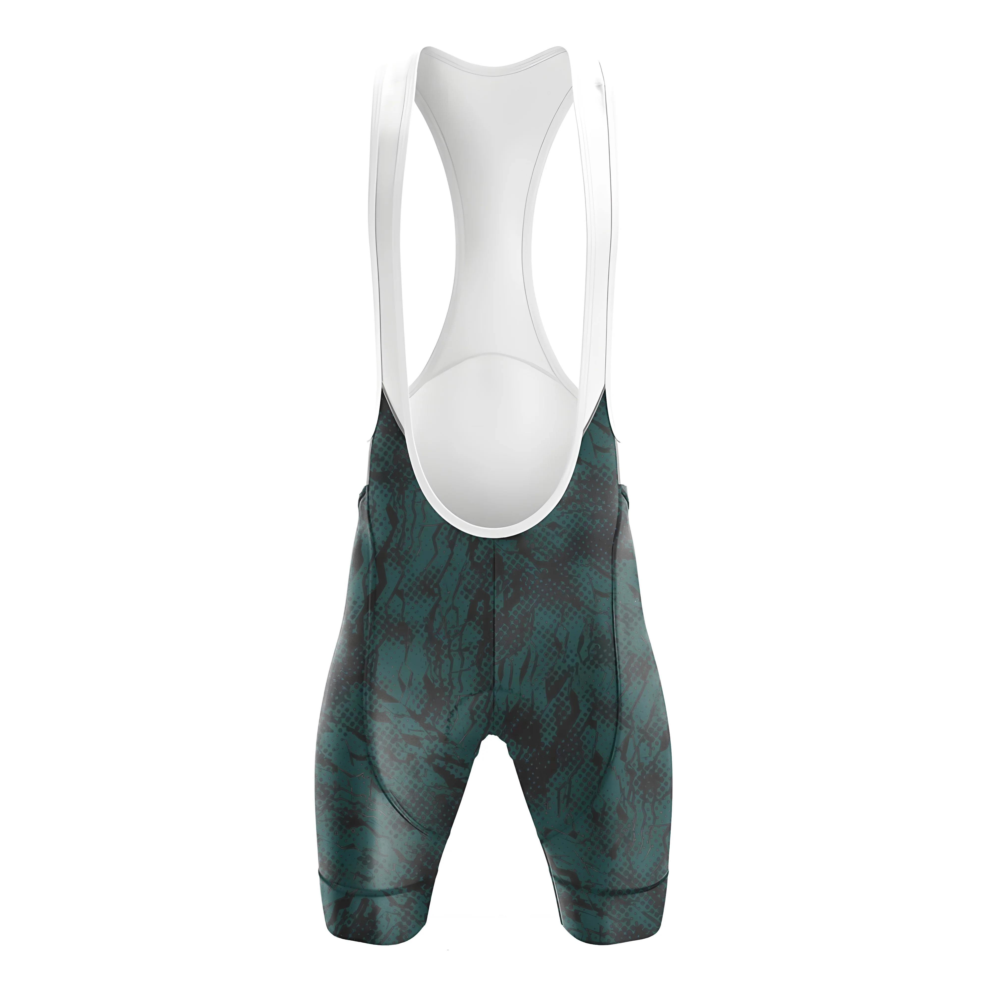 Blue Black Texture Men's Cycling Kit - Image 5